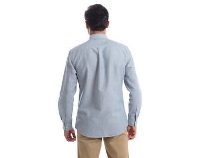 Foto 3 | Camisa Casual de Algodón Chaps Slim Fit a Rayas para Hombre