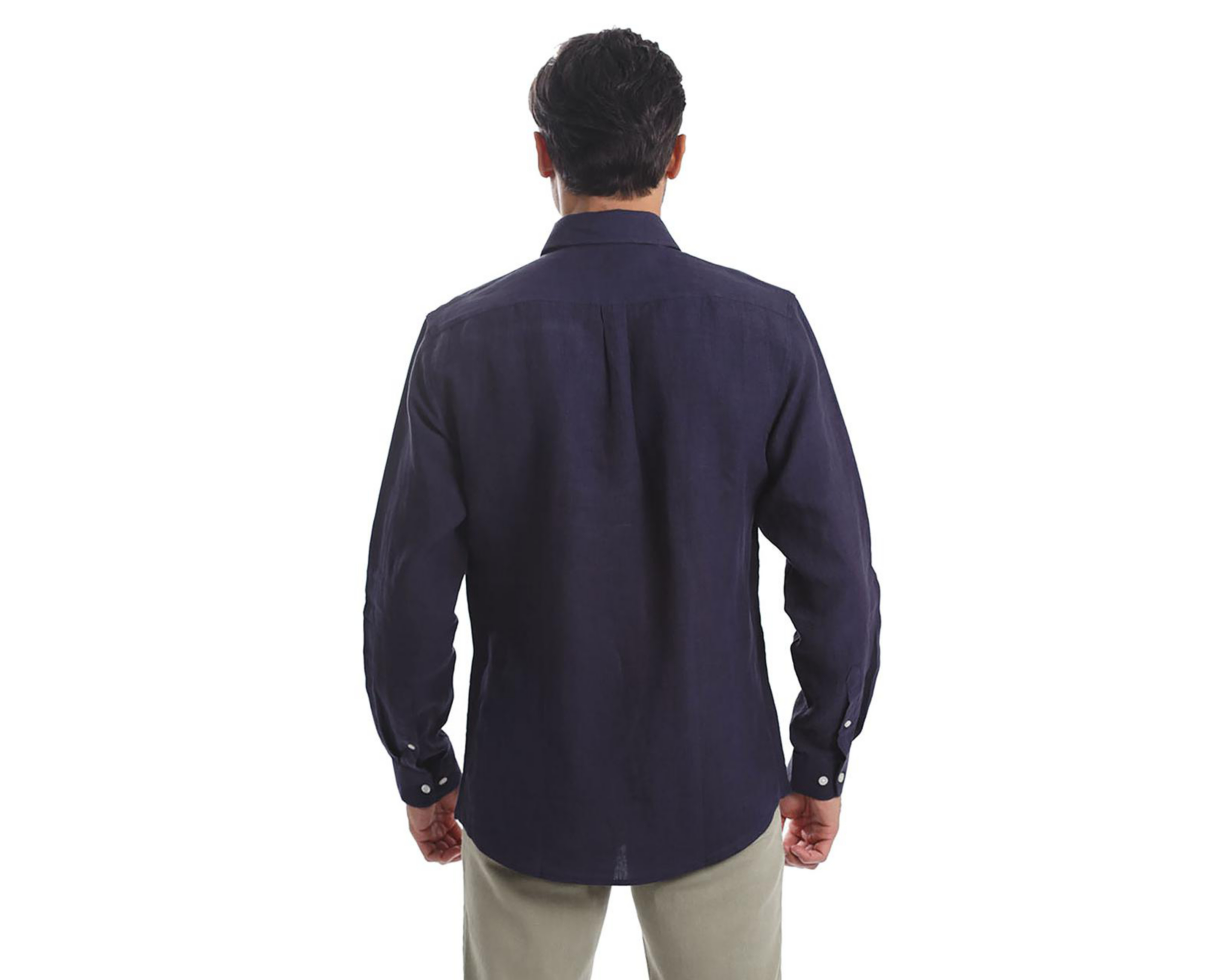 Foto 4 pulgar | Camisa Casual de Algodón Chaps Slim Fit para Hombre