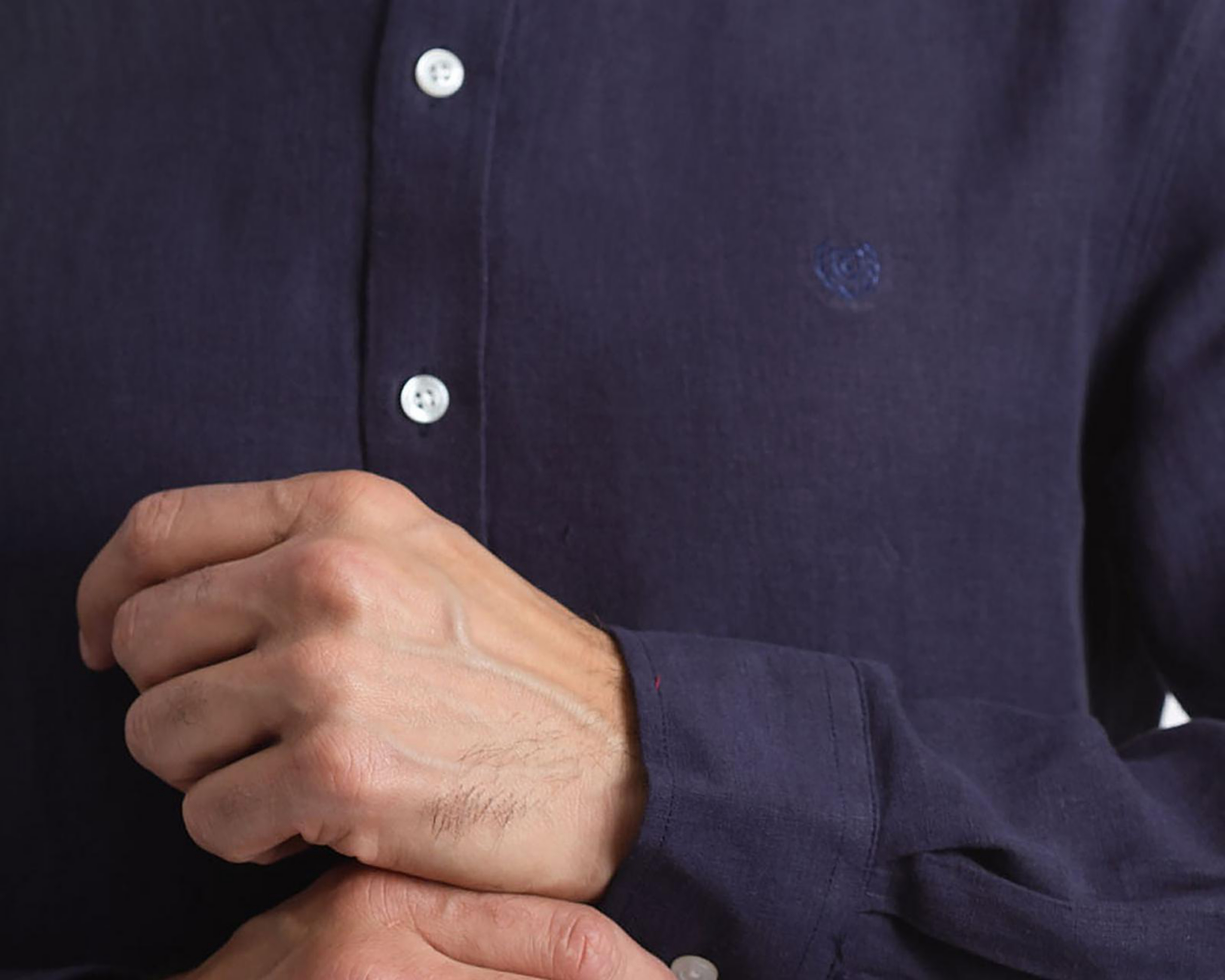 Foto 5 pulgar | Camisa Casual de Algodón Chaps Slim Fit para Hombre