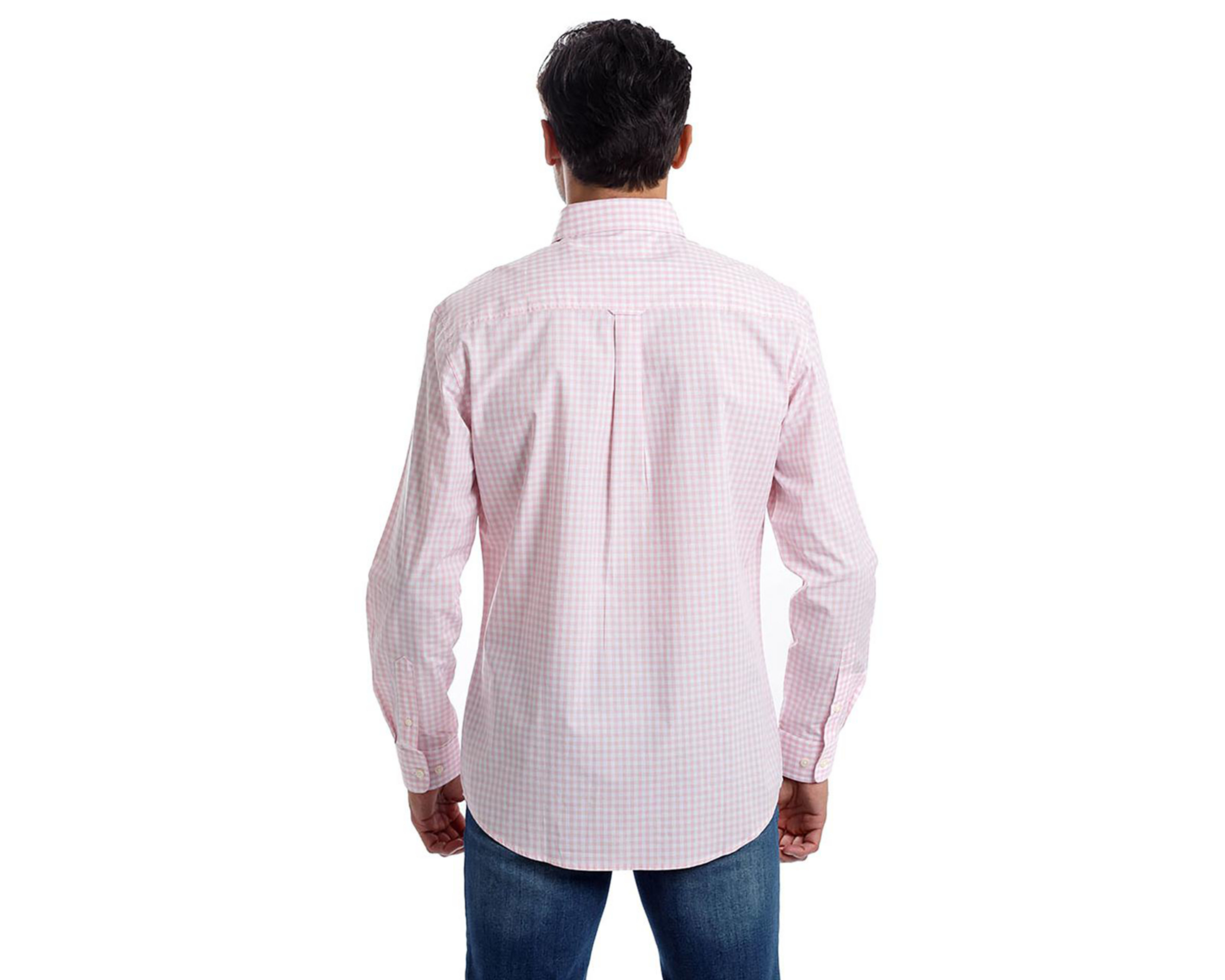 Foto 4 pulgar | Camisa Casual de Algodón Chaps Slim Fit a Cuadros para Hombre