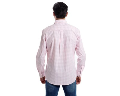 Foto 3 | Camisa Casual de Algodón Chaps Slim Fit a Cuadros para Hombre