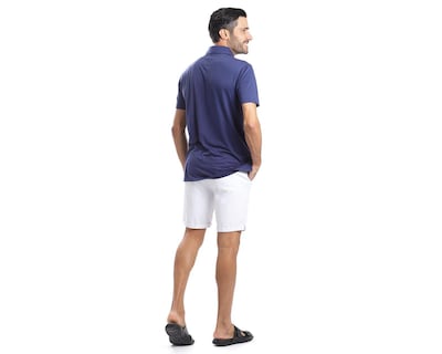 Foto 5 | Playera Polo Chaps Azul para Hombre