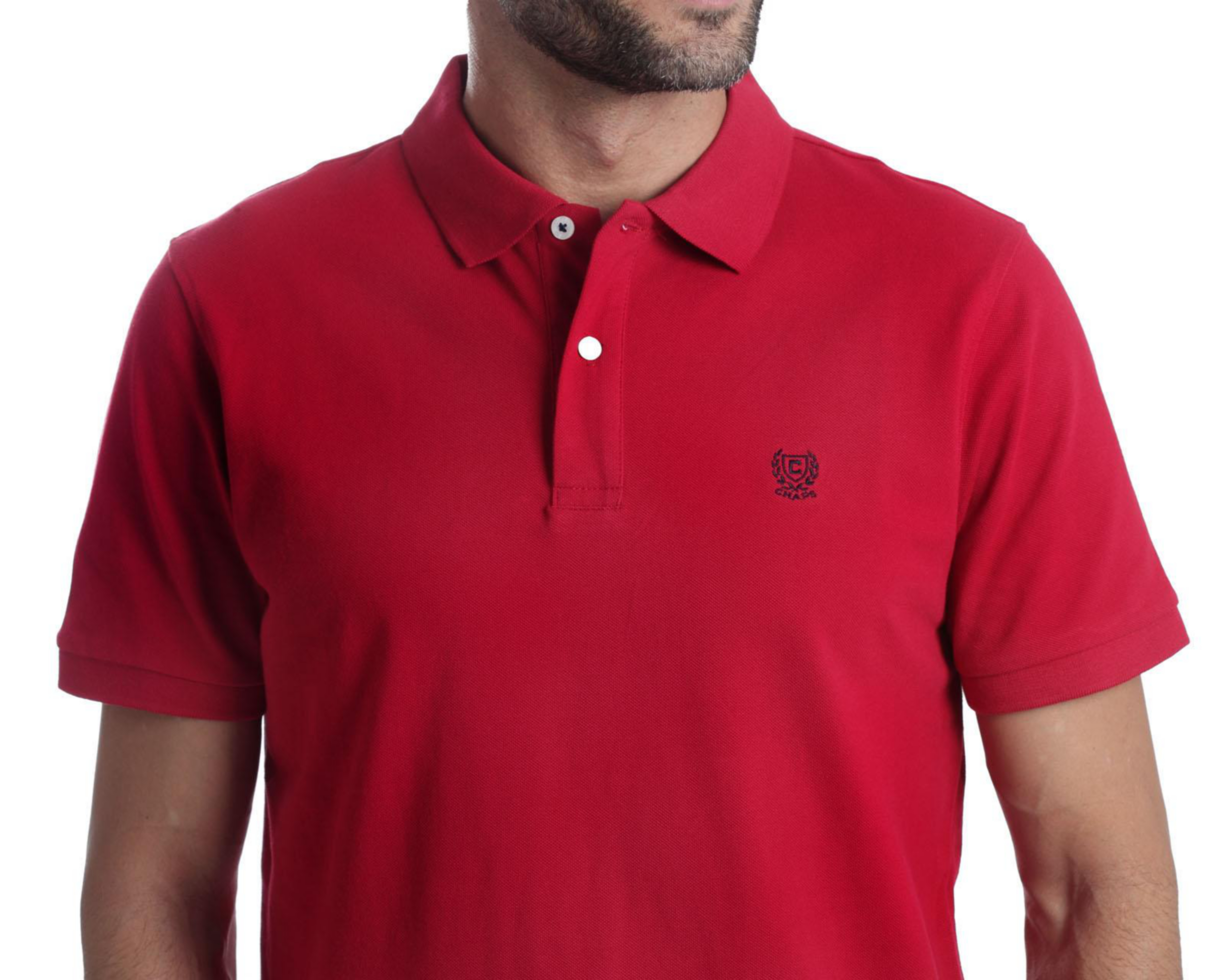 Foto 5 pulgar | Playera Polo Chaps Roja para Hombre