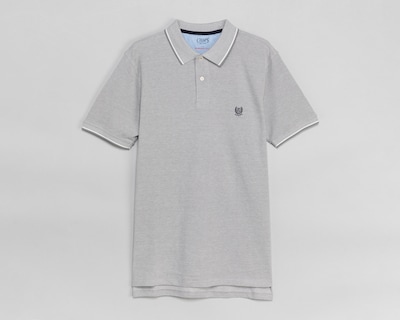 Foto 1 | Playera Polo Chaps Gris para Hombre