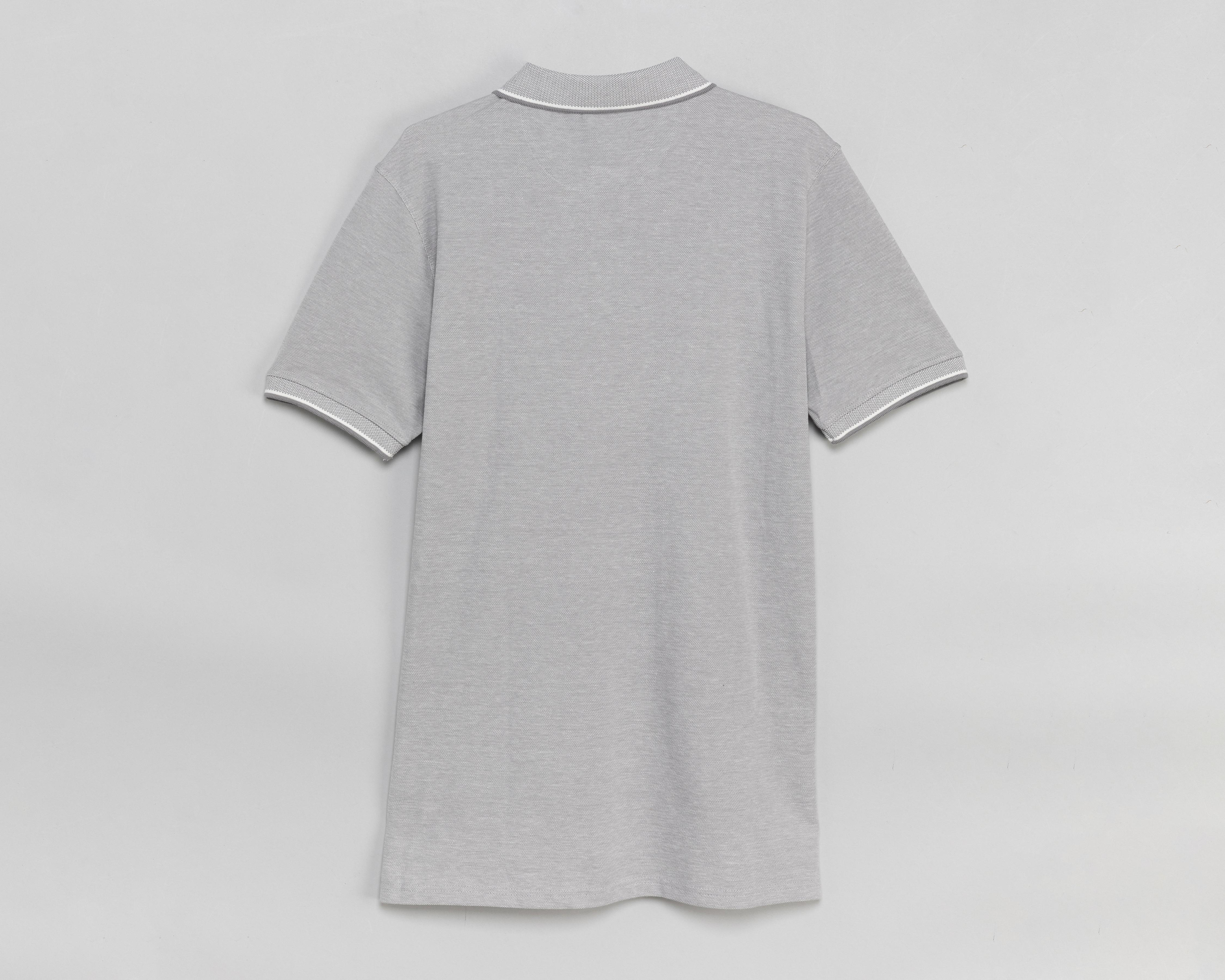 Foto 3 pulgar | Playera Polo Chaps Gris para Hombre
