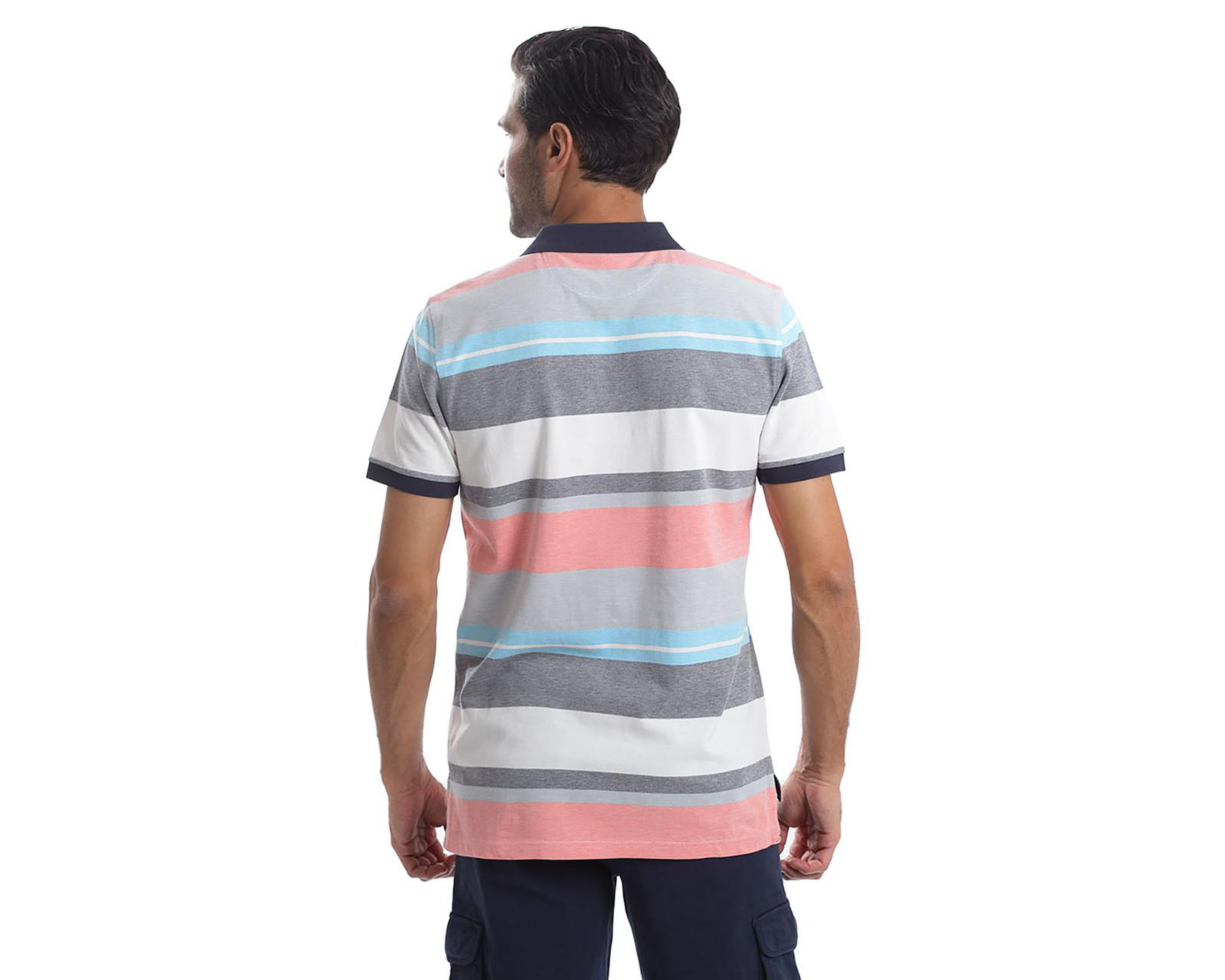 Foto 4 pulgar | Playera Polo Chaps Multicolor para Hombre
