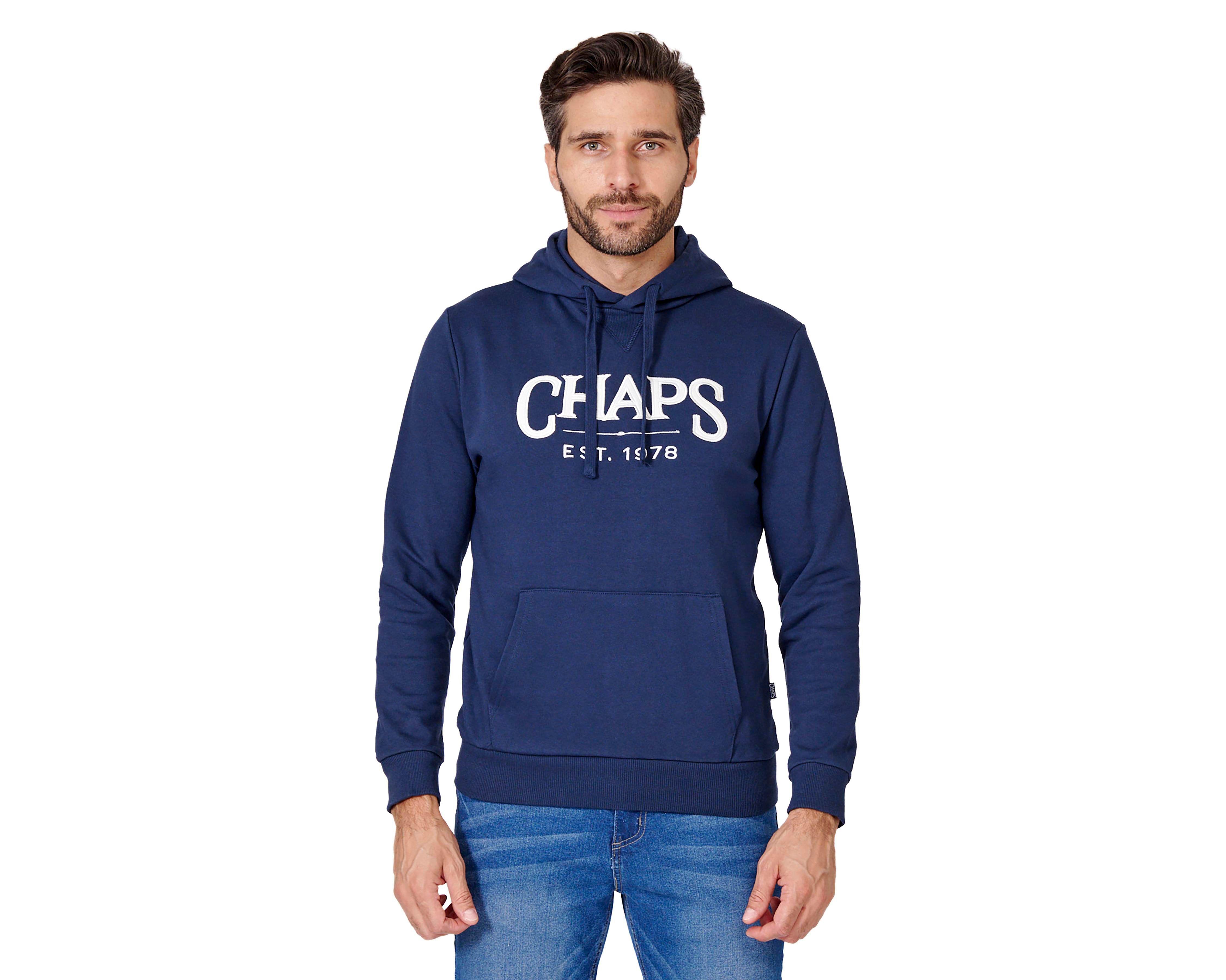 Foto 1 | Sudadera con Capucha Chaps para Hombre