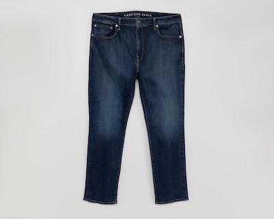 Foto 1 | Jeans Slim Straight American Eagle Dark Wash para Hombre