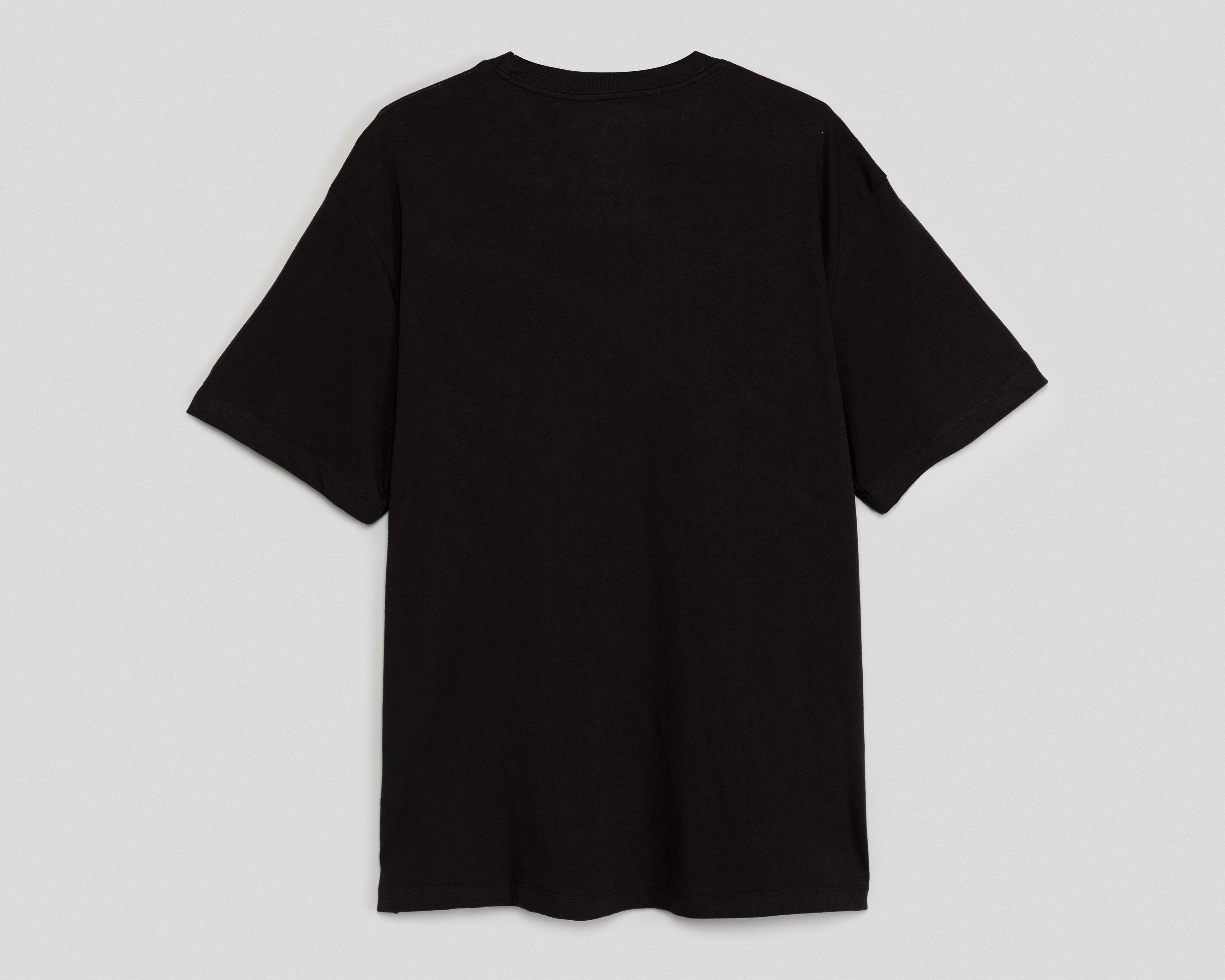 Foto 3 pulgar | Playera de Cuello Redondo Negra American Eagle para Hombre