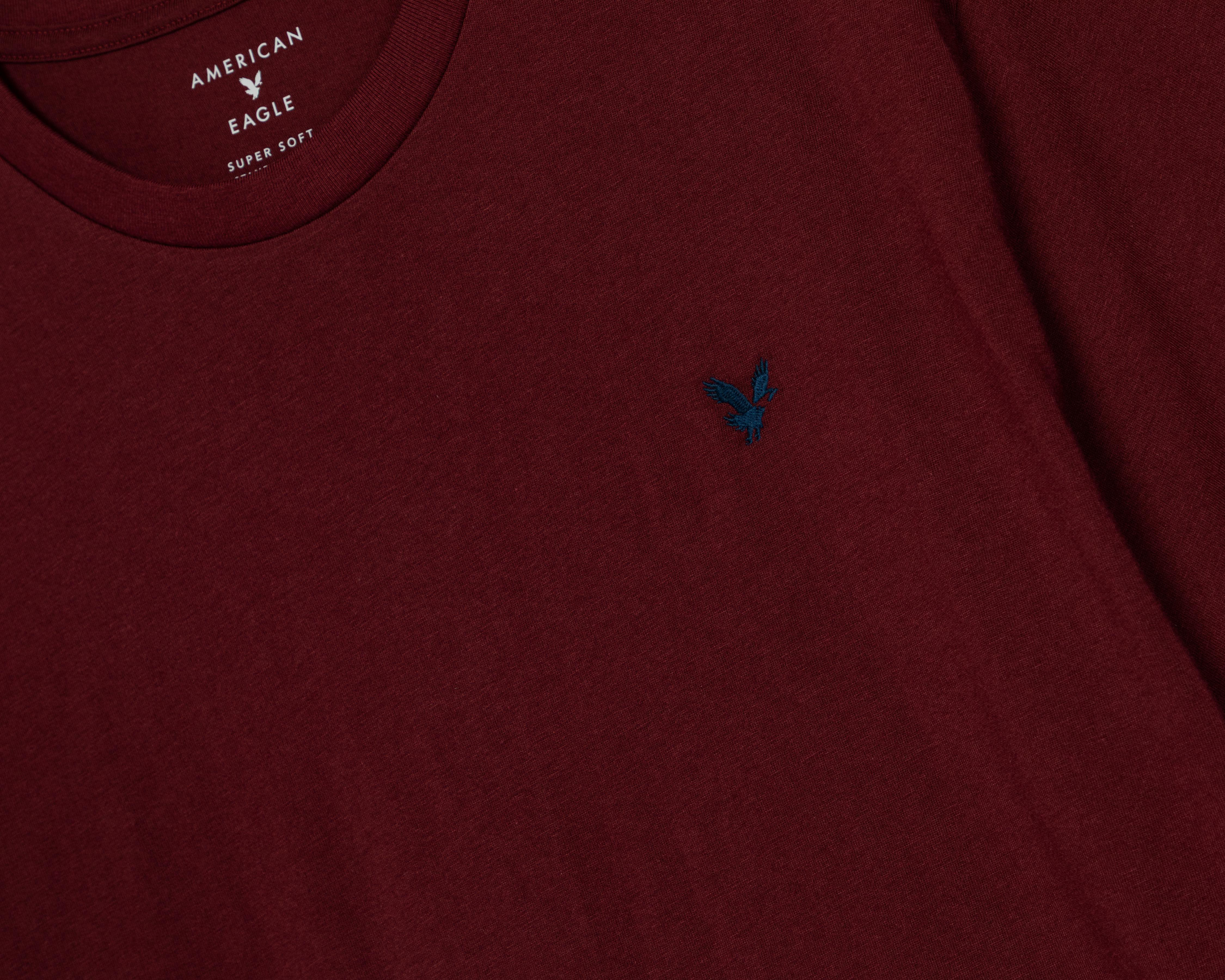 Foto 4 pulgar | Playera de Cuello Redondo Tinta American Eagle para Hombre