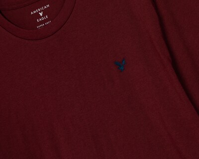 Foto 3 | Playera de Cuello Redondo Tinta American Eagle para Hombre