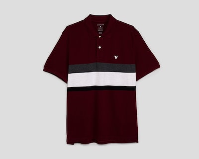Foto 1 | Playera Polo American Eagle Tinta para Hombre