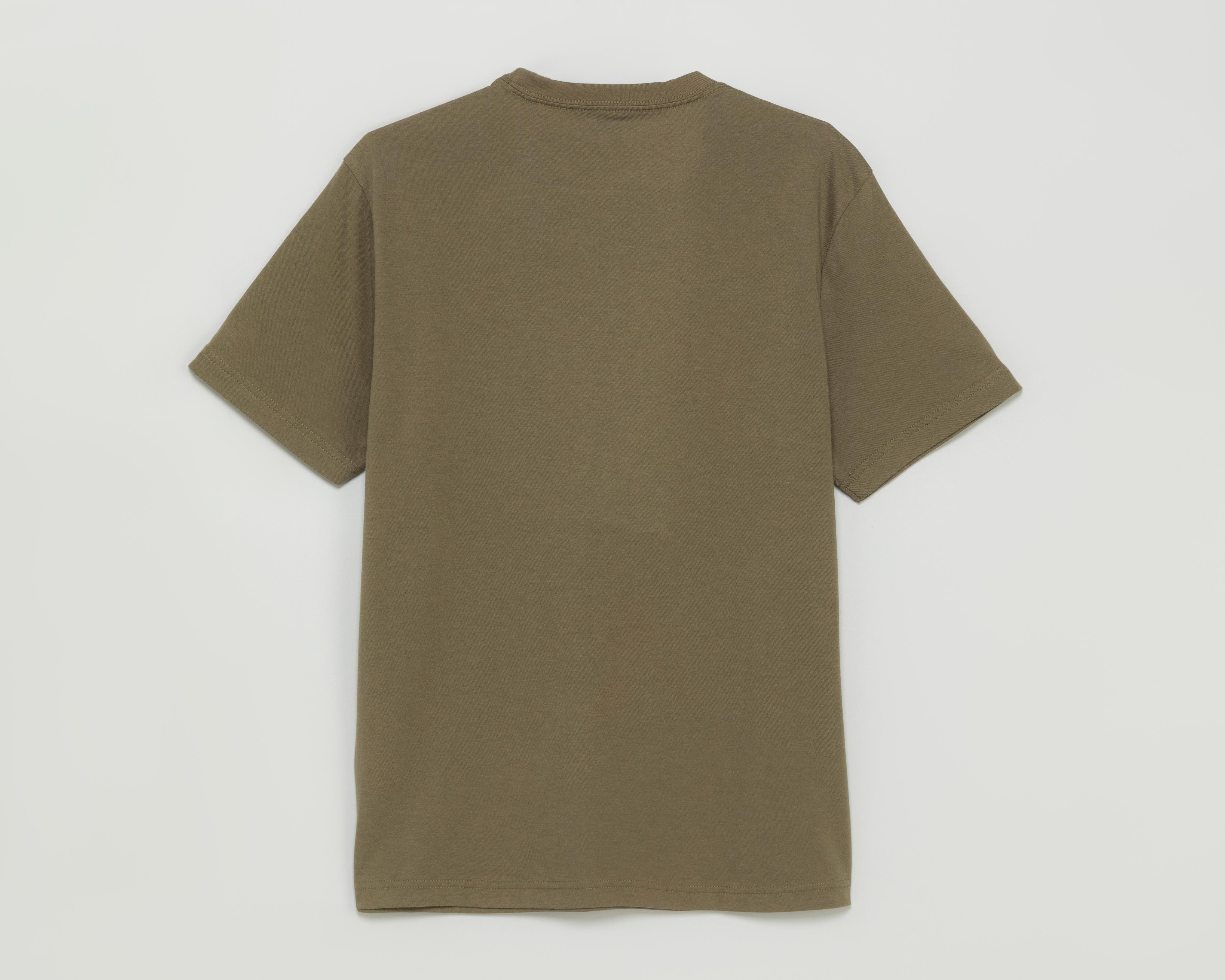 Foto 2 | Playera de Cuello Redondo Verde American Eagle para Hombre
