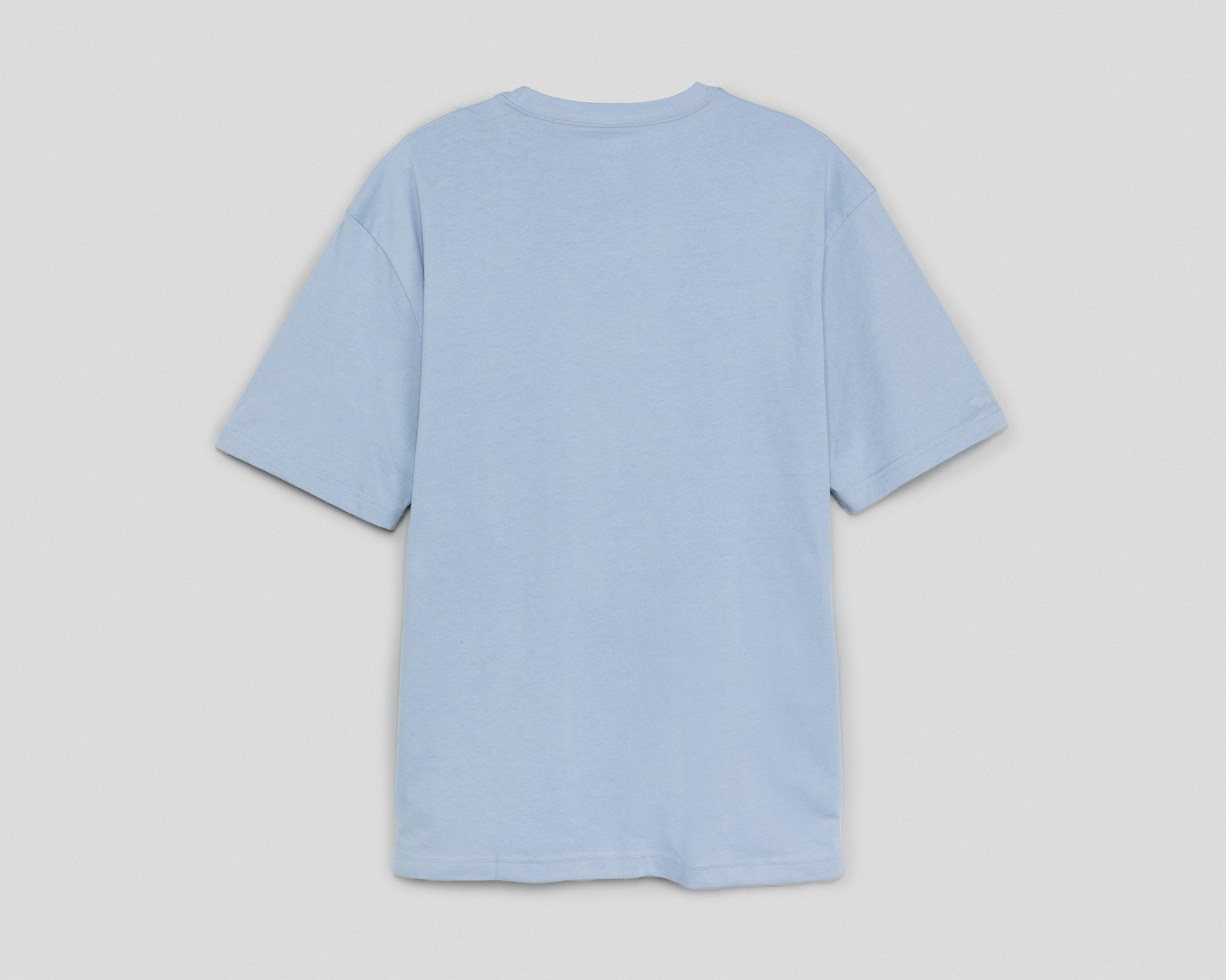 Foto 3 pulgar | Playera Cuello Redondo Azul American Eagle para Hombre