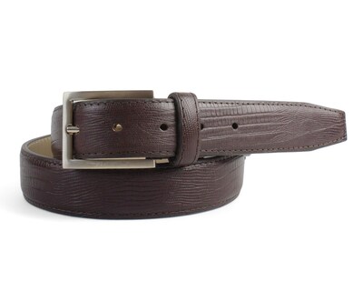 Foto 1 | Cinturón de Piel para Hombre Michel Domit Café