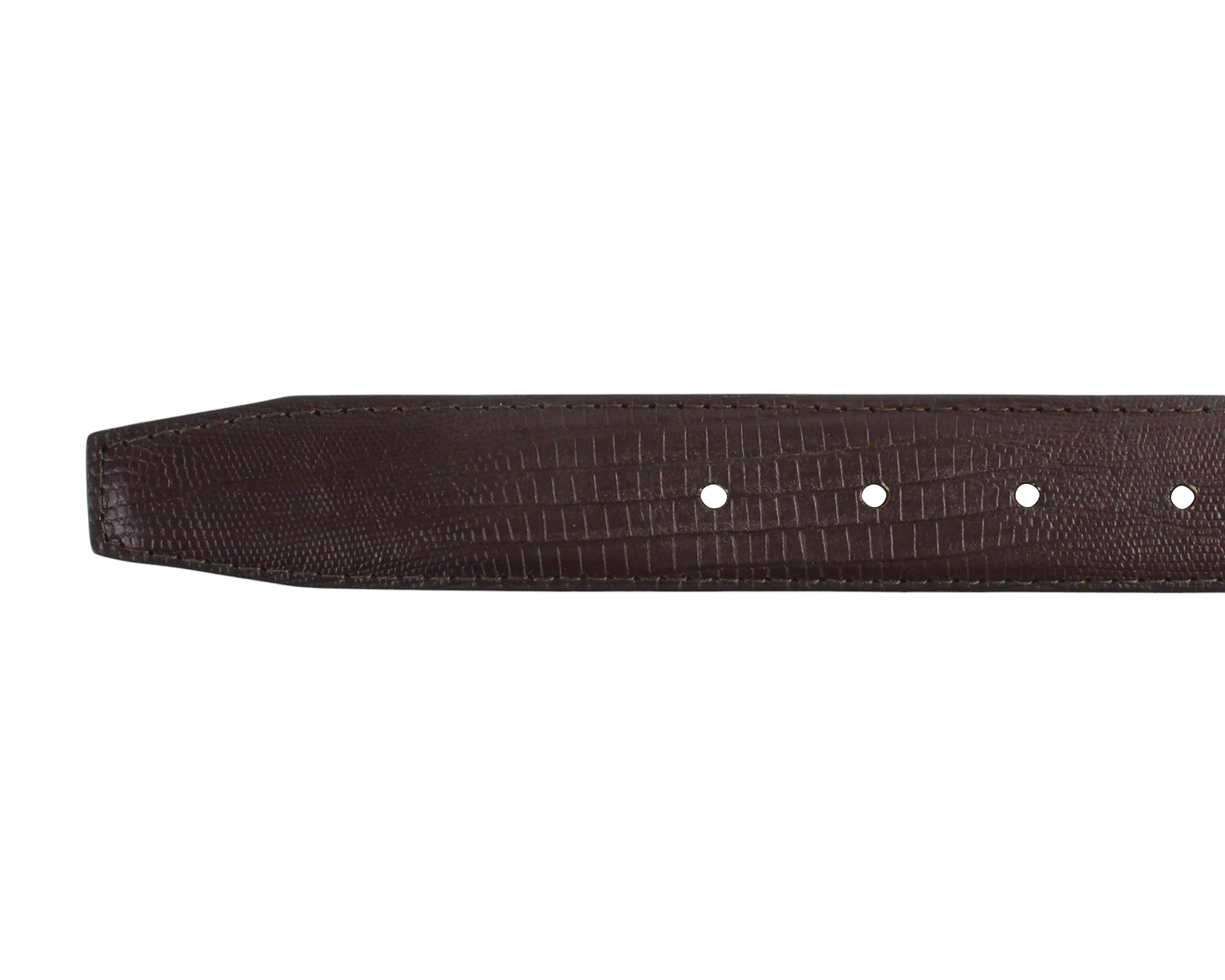 Foto 4 | Cinturón de Piel para Hombre Michel Domit Café