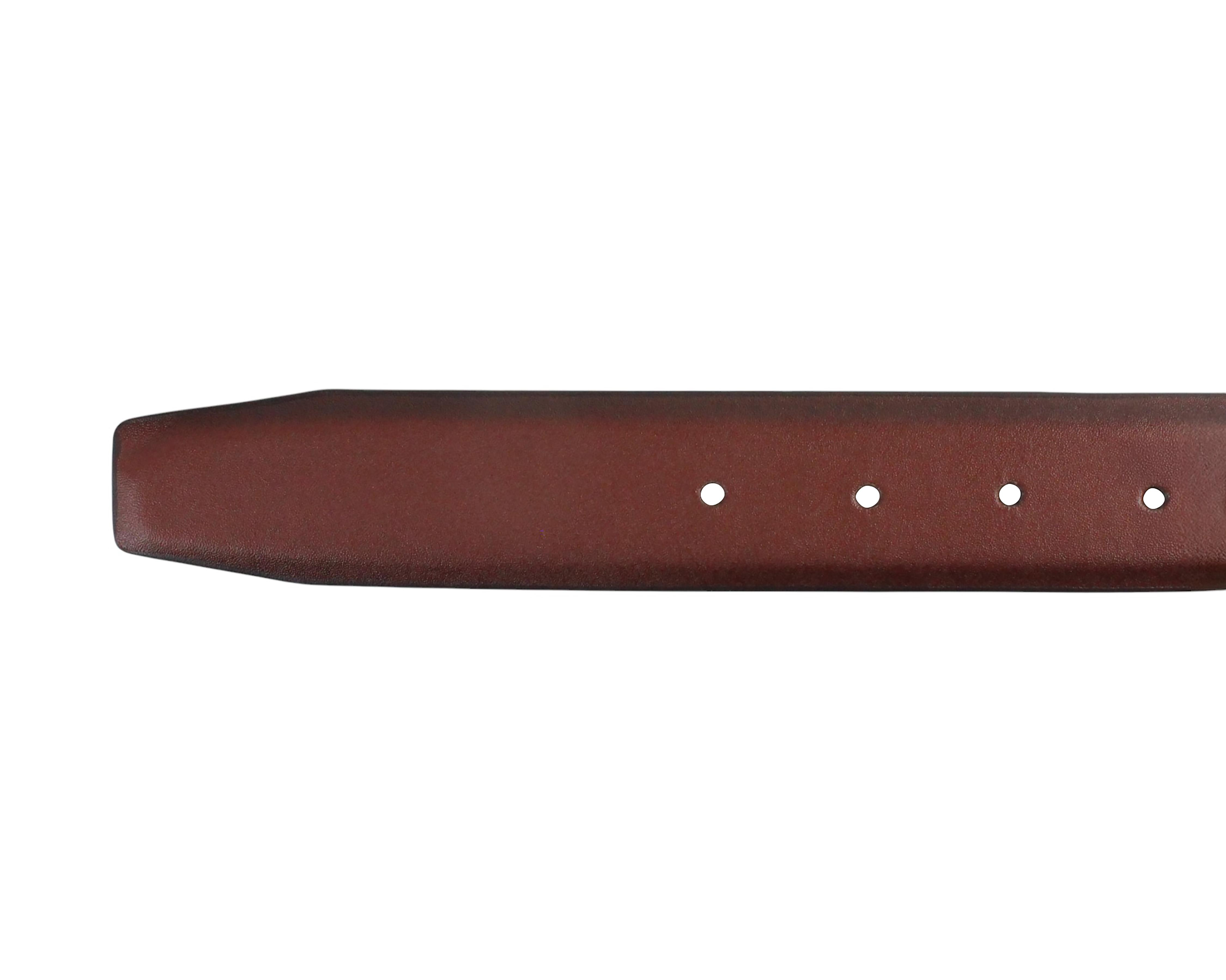 Foto 5 pulgar | Cinturón de Piel para Hombre Michel Domit Tabaco