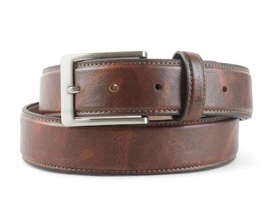 Foto 2 | Cinturón de Piel para Hombre Michel Domit Café