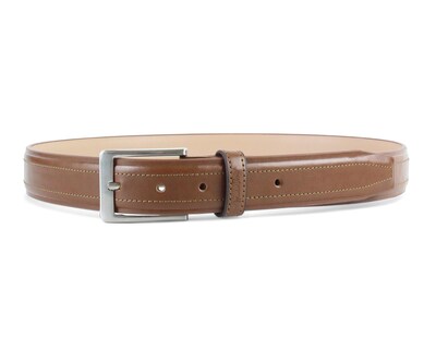 Foto 1 | Cinturón de Piel para Hombre Michel Domit Café