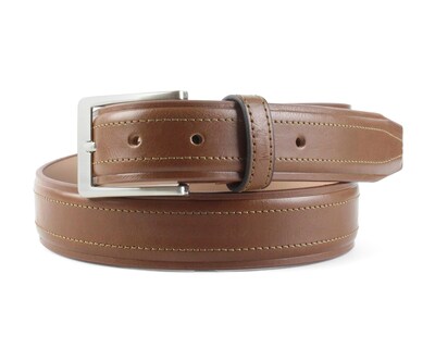 Foto 2 | Cinturón de Piel para Hombre Michel Domit Café