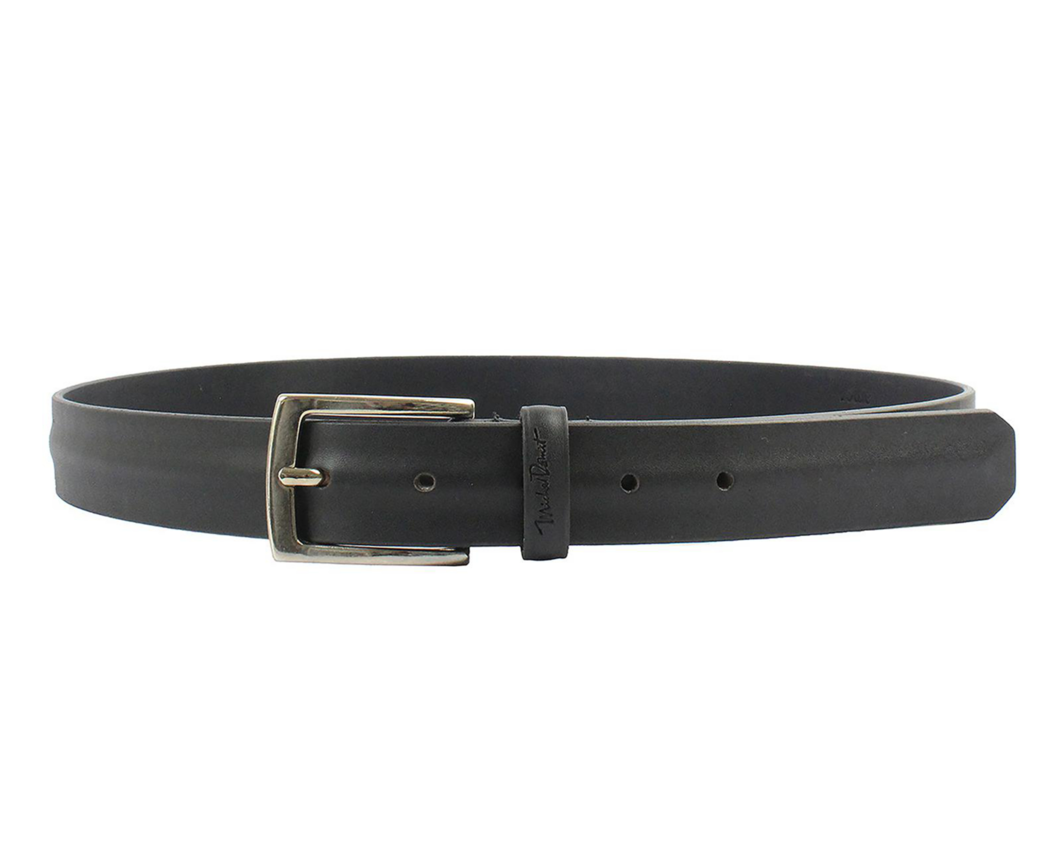 Foto 1 | Cinturón de Piel para Hombre Michel Domit Negro