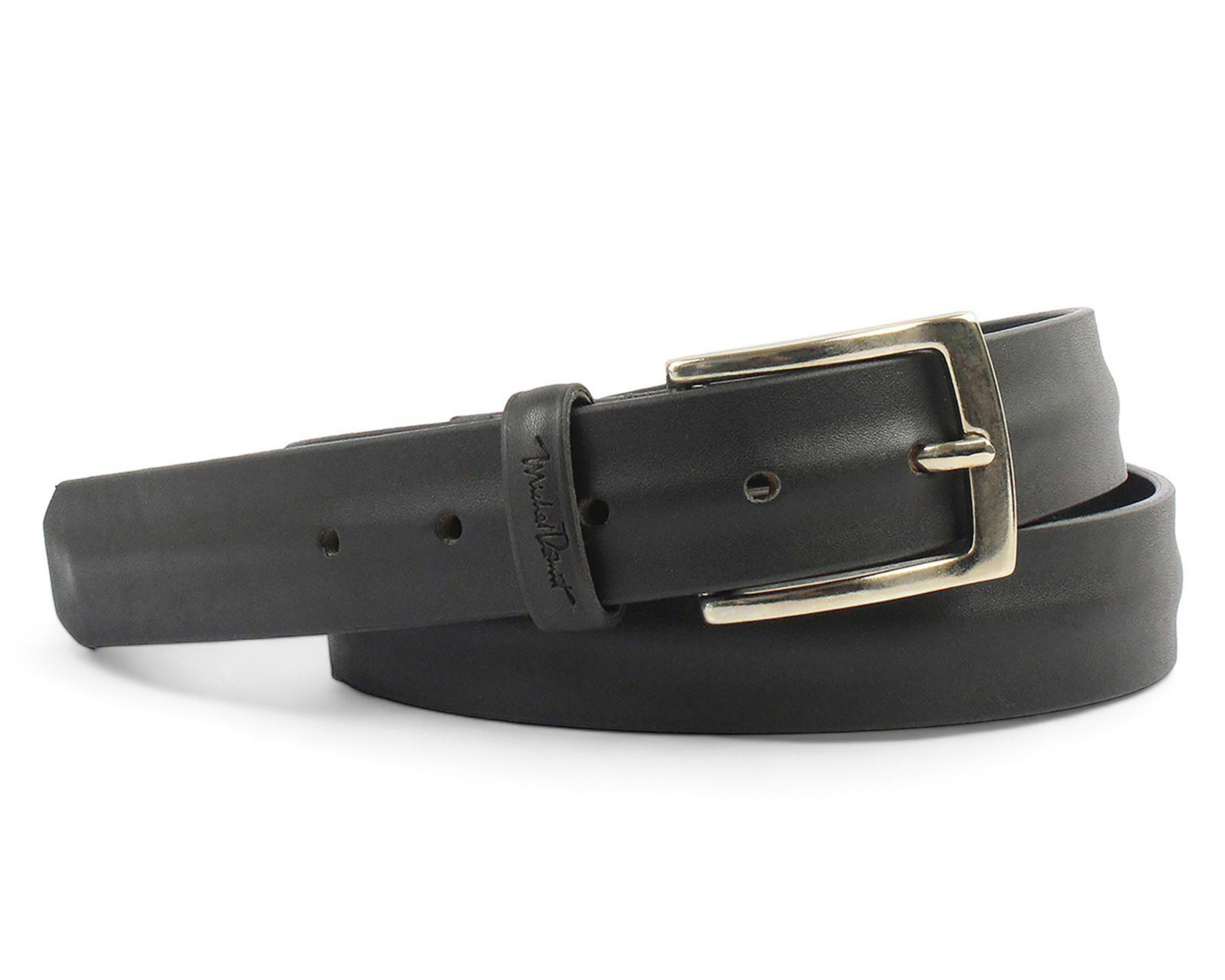 Foto 2 | Cinturón de Piel para Hombre Michel Domit Negro