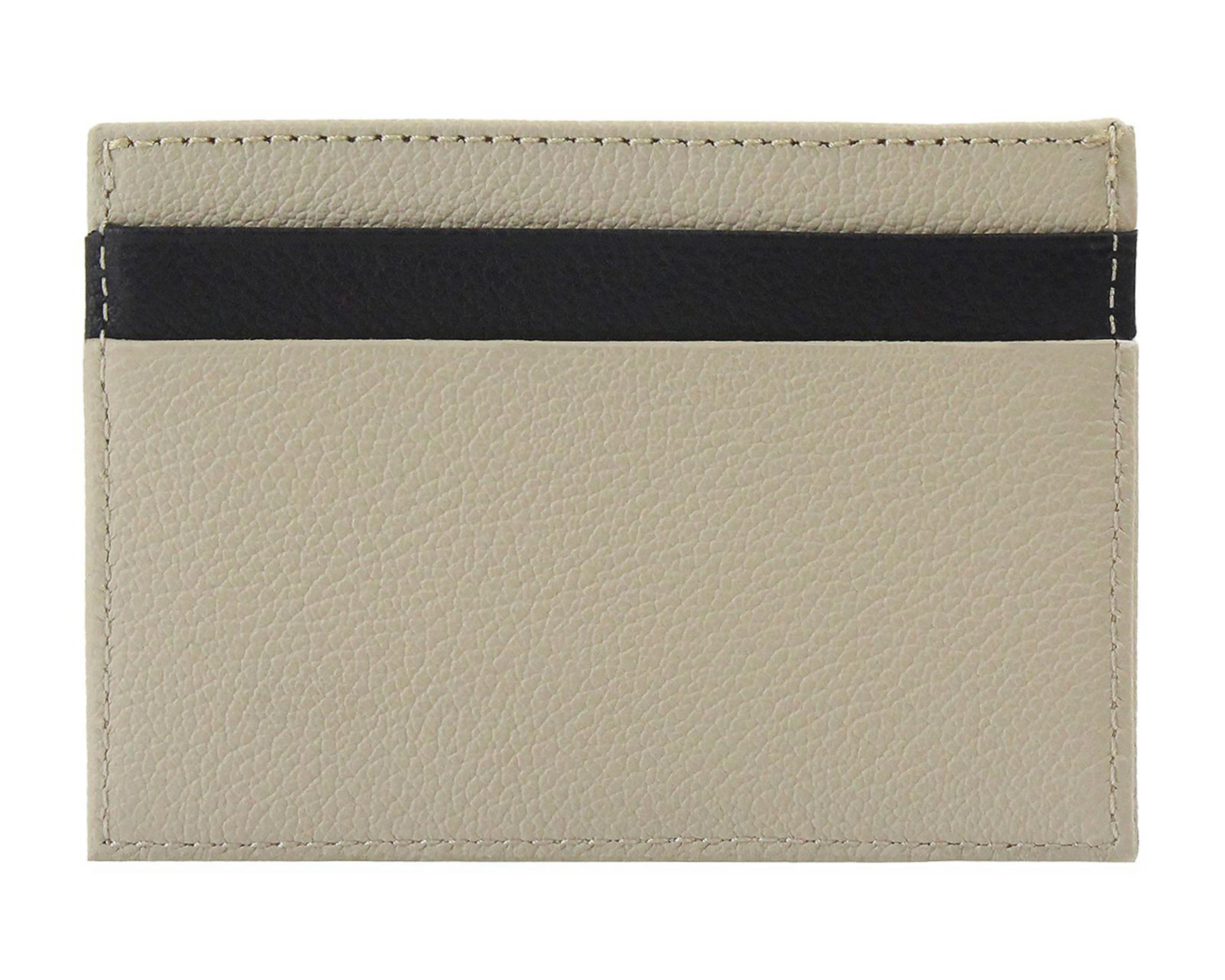 Foto 4 pulgar | Tarjetero de Piel para Hombre Michel Domit Beige