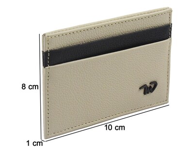 Foto 5 | Tarjetero de Piel para Hombre Michel Domit Beige