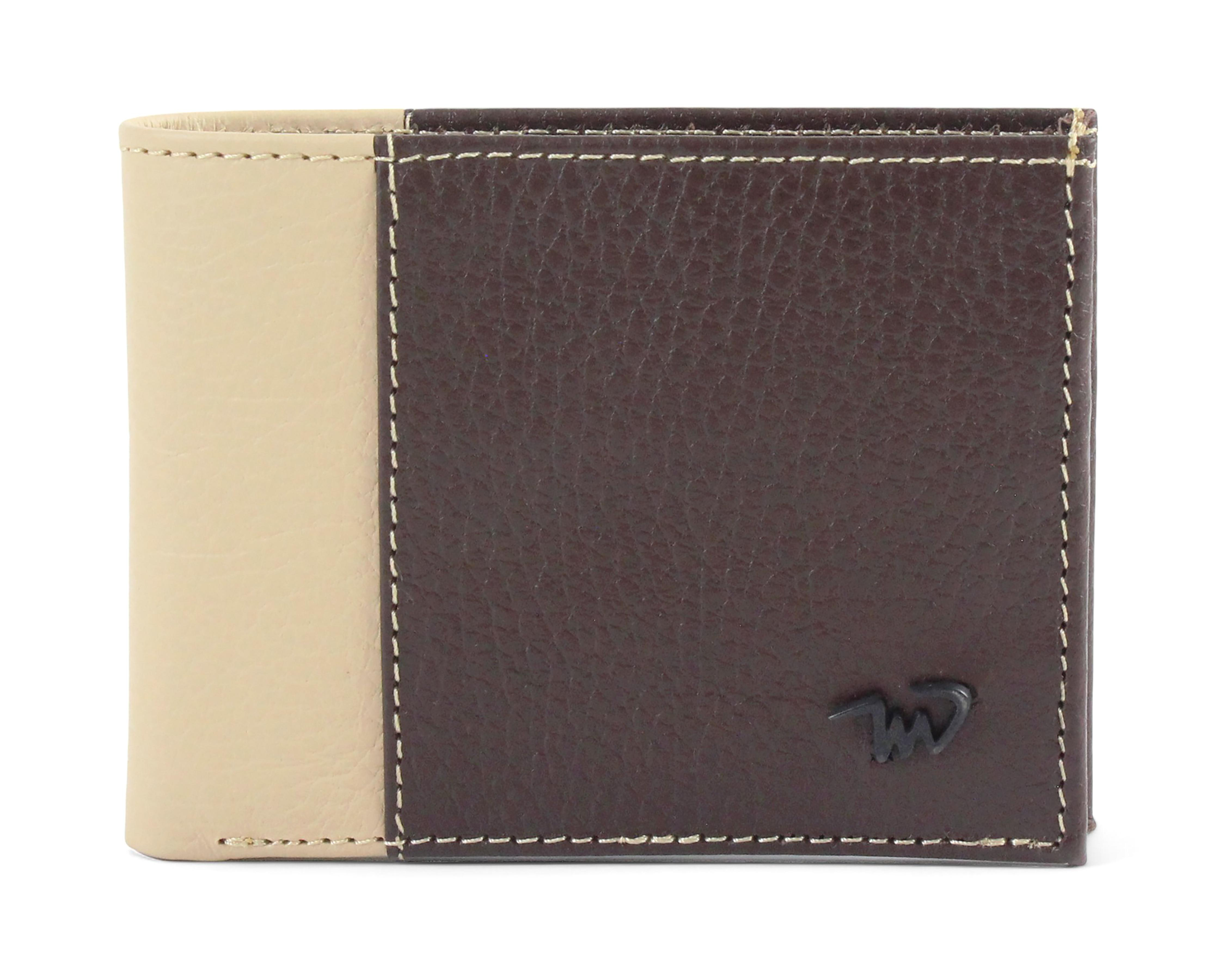Foto 2 pulgar | Cartera de Piel para Hombre Michel Domit Café