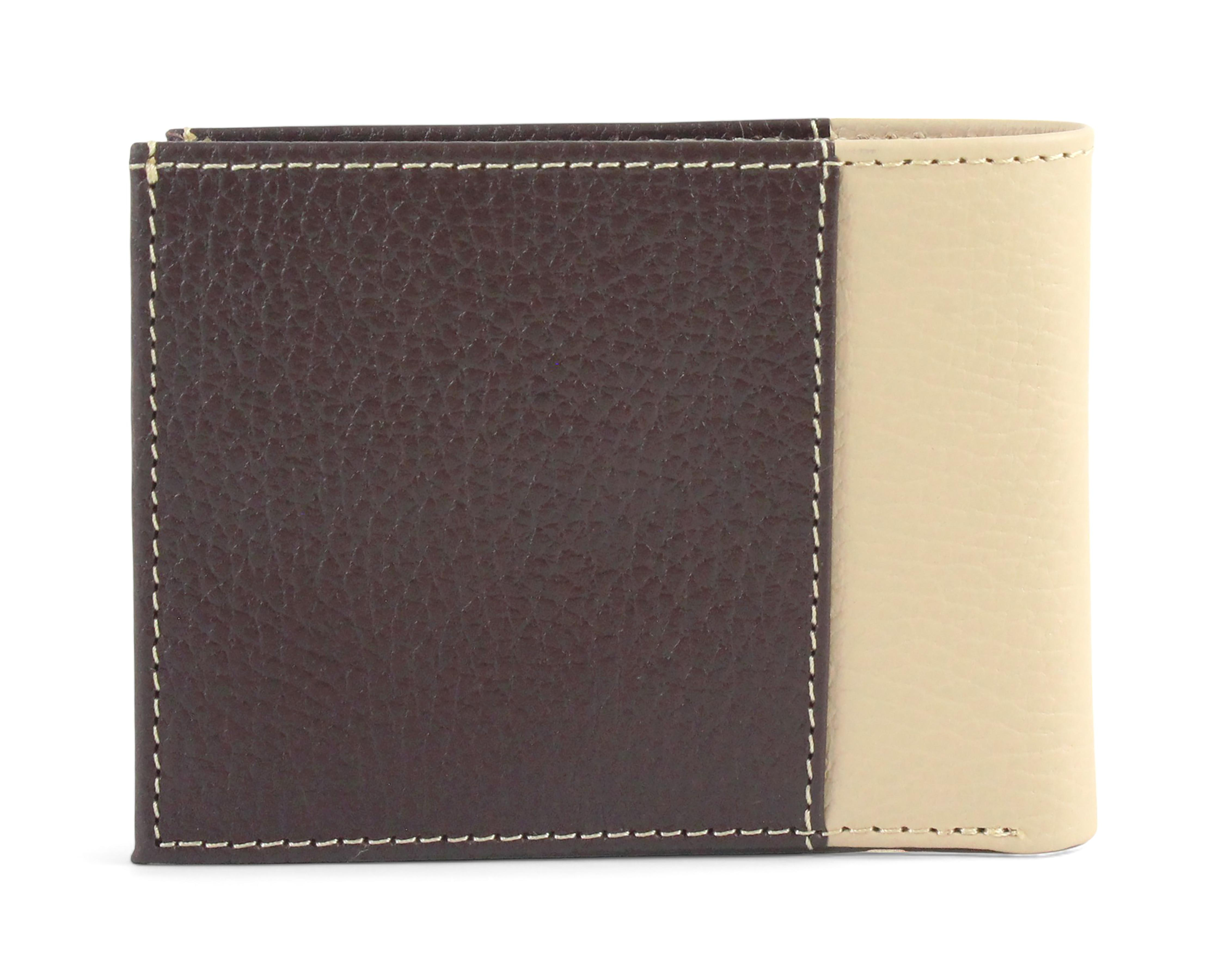 Foto 3 pulgar | Cartera de Piel para Hombre Michel Domit Café