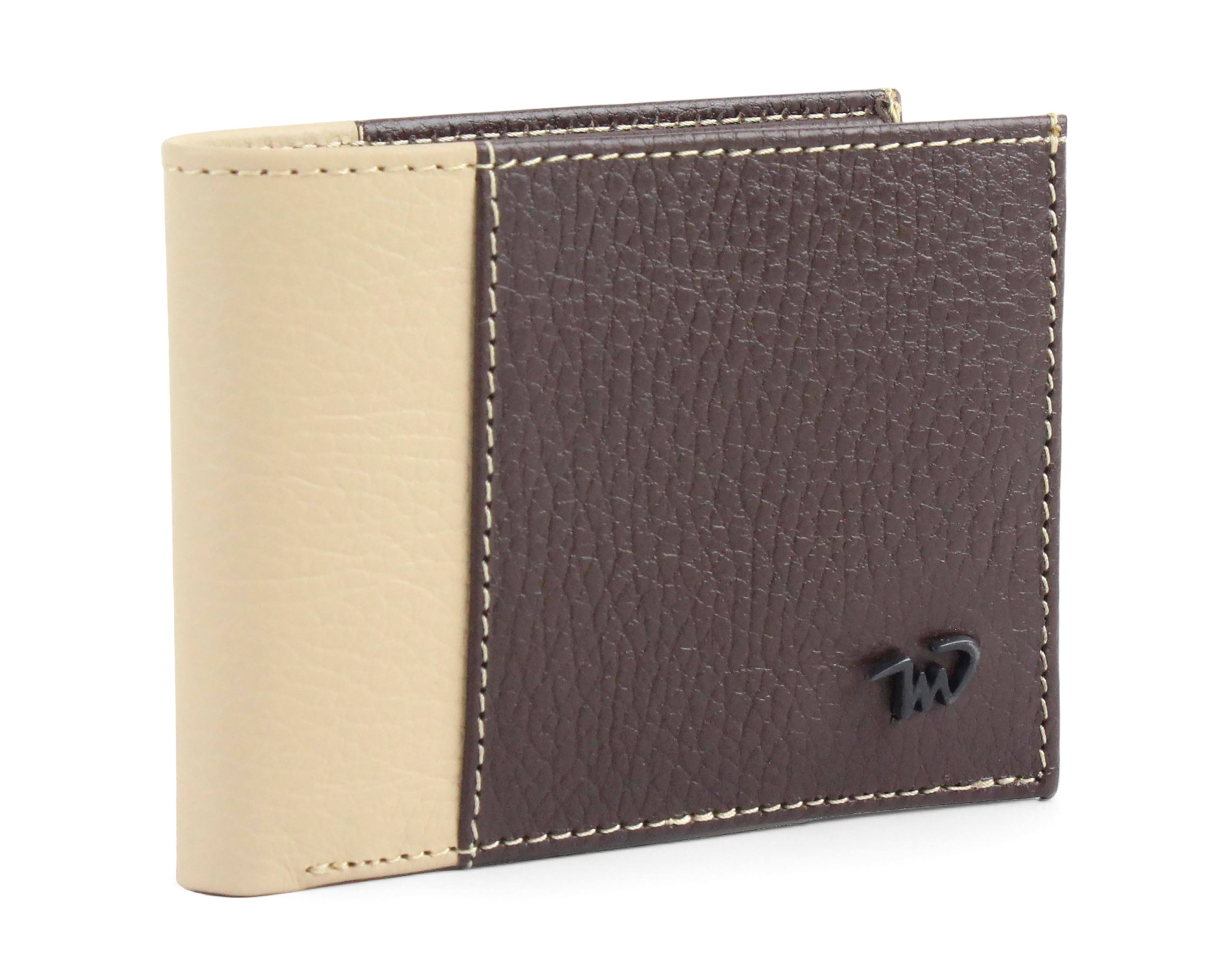 Foto 5 pulgar | Cartera de Piel para Hombre Michel Domit Café