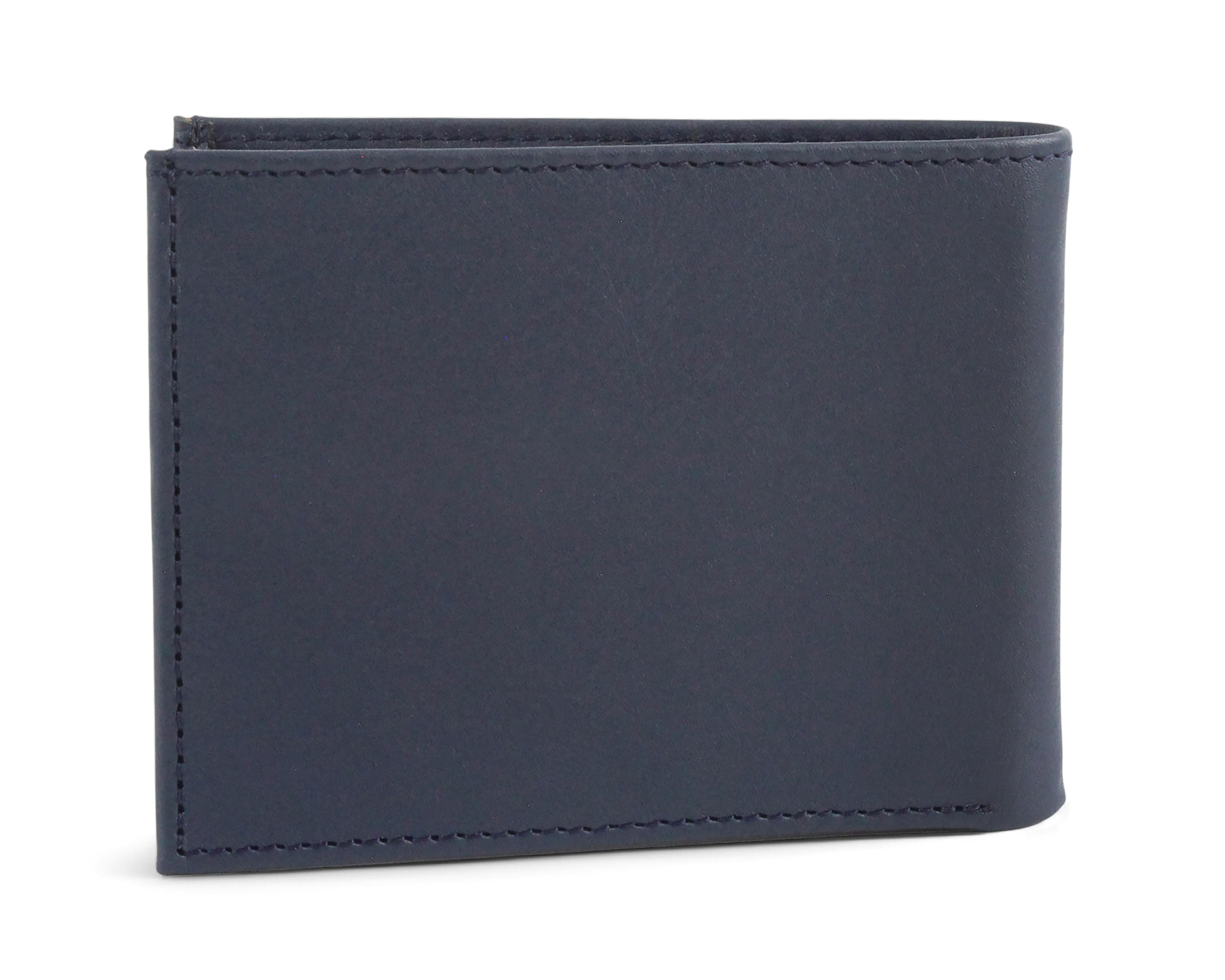 Foto 3 pulgar | Cartera de Piel para Hombre Michel Domit Azul Marino
