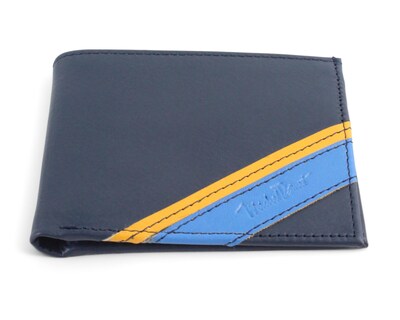Foto 5 | Cartera de Piel para Hombre Michel Domit Azul Marino