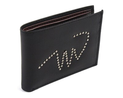 Foto 2 | Cartera de Piel para Hombre Michel Domit Negro