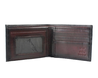 Foto 4 | Cartera de Piel para Hombre Michel Domit Negro