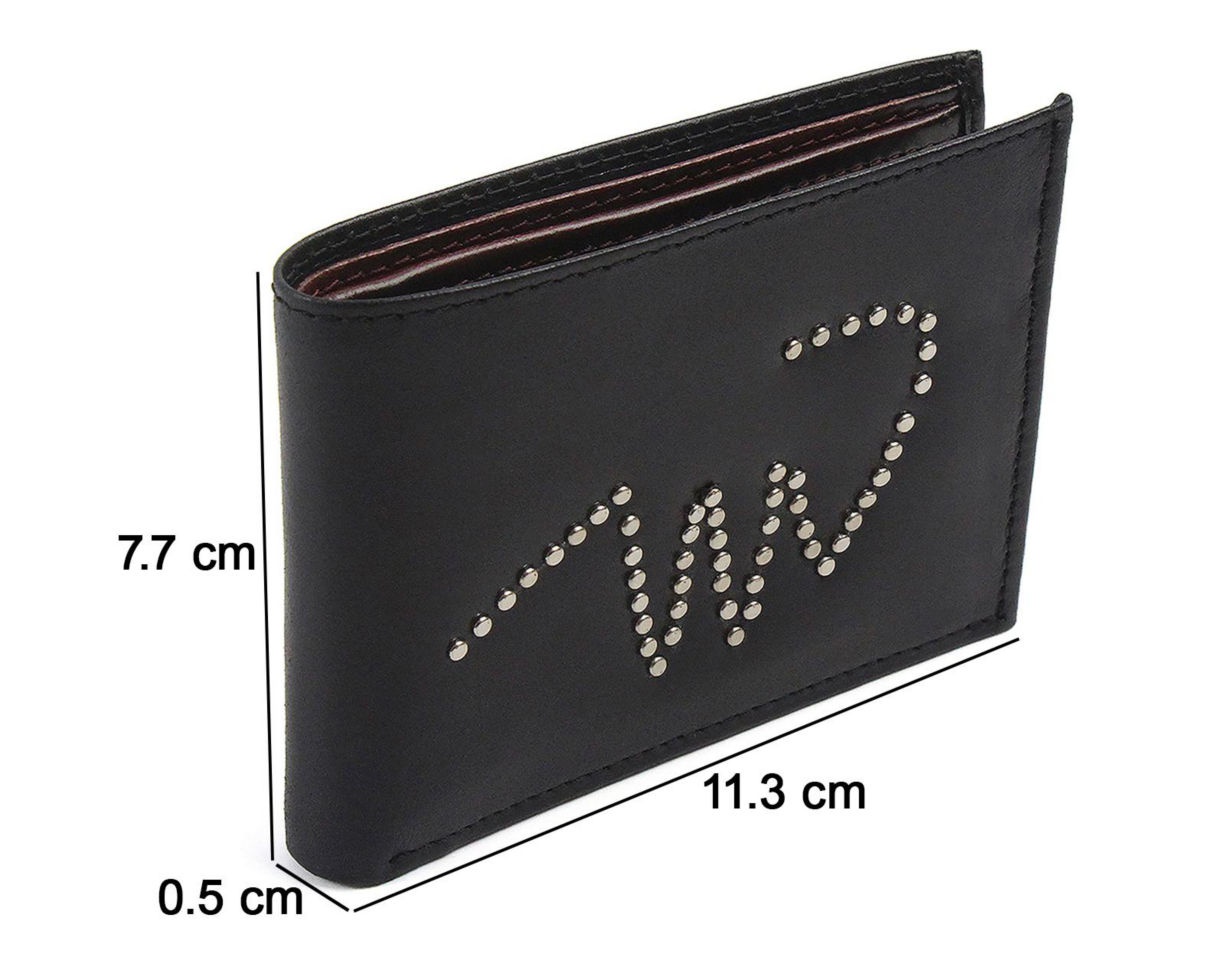 Foto 7 pulgar | Cartera de Piel para Hombre Michel Domit Negro