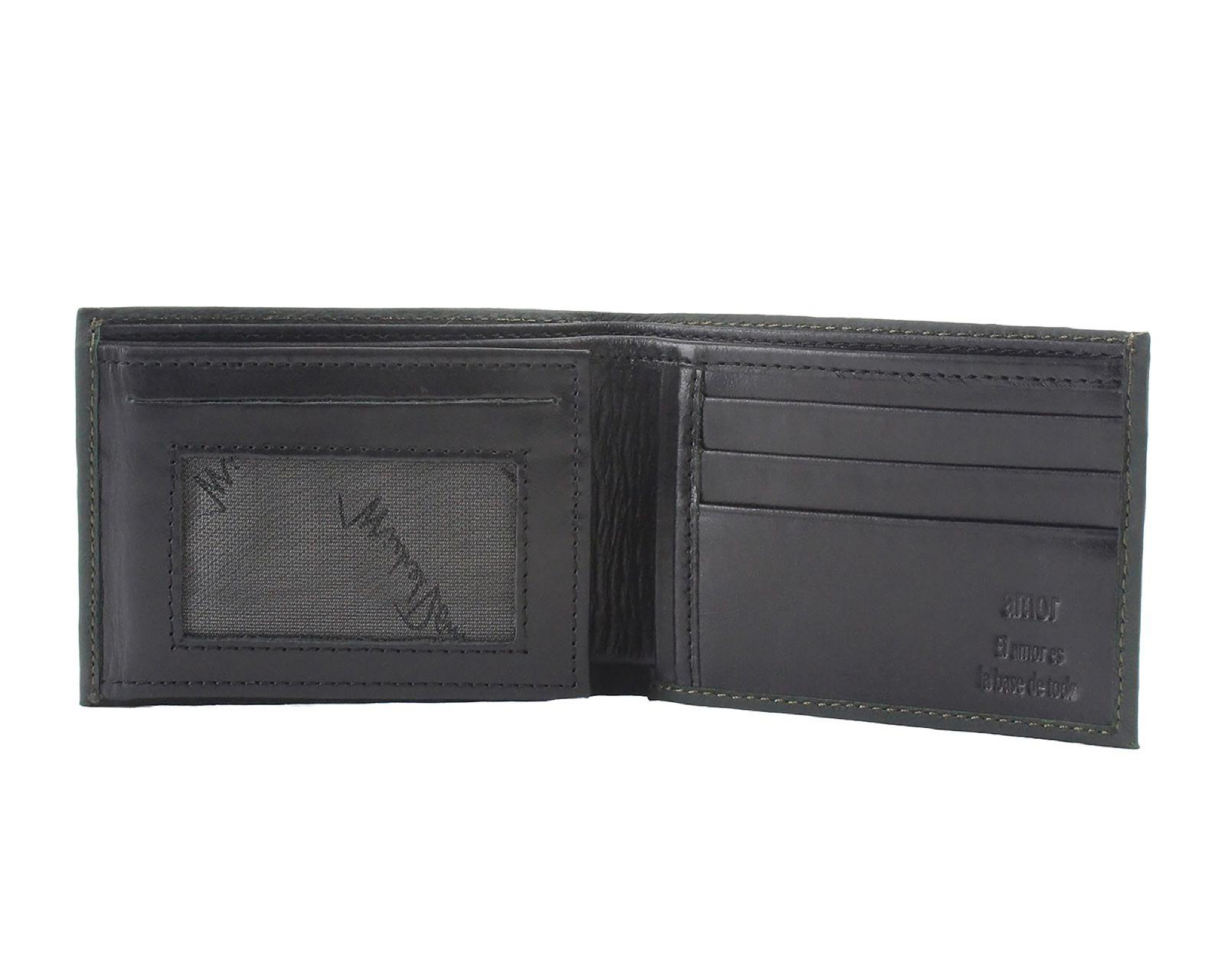 Foto 4 pulgar | Cartera de Piel para Hombre Michel Domit Verde