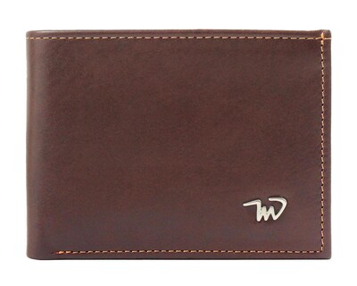 Foto 1 | Cartera de Piel para Hombre Michel Domit Café