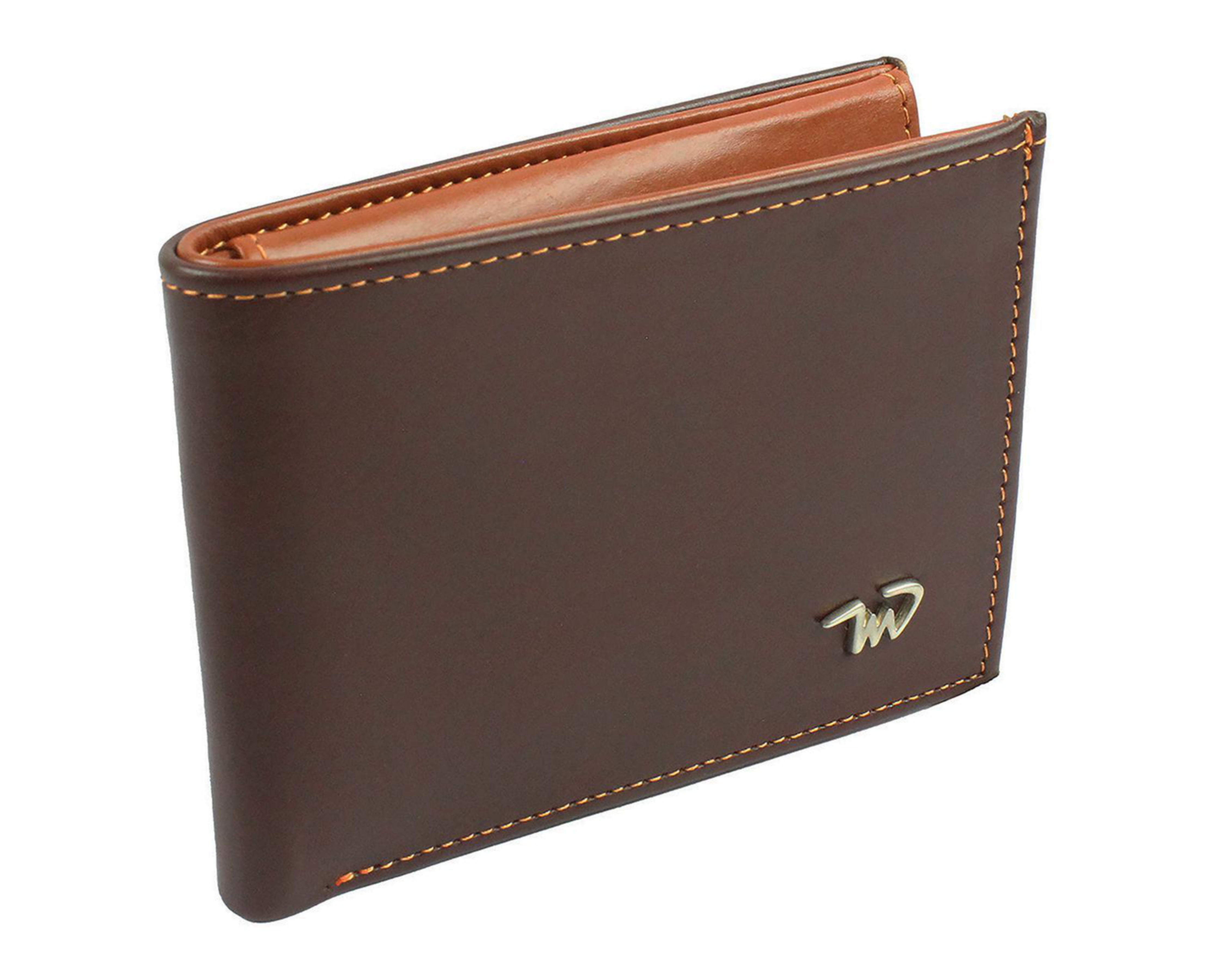 Foto 3 pulgar | Cartera de Piel para Hombre Michel Domit Café