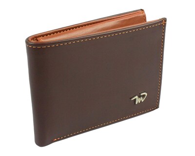 Foto 2 | Cartera de Piel para Hombre Michel Domit Café