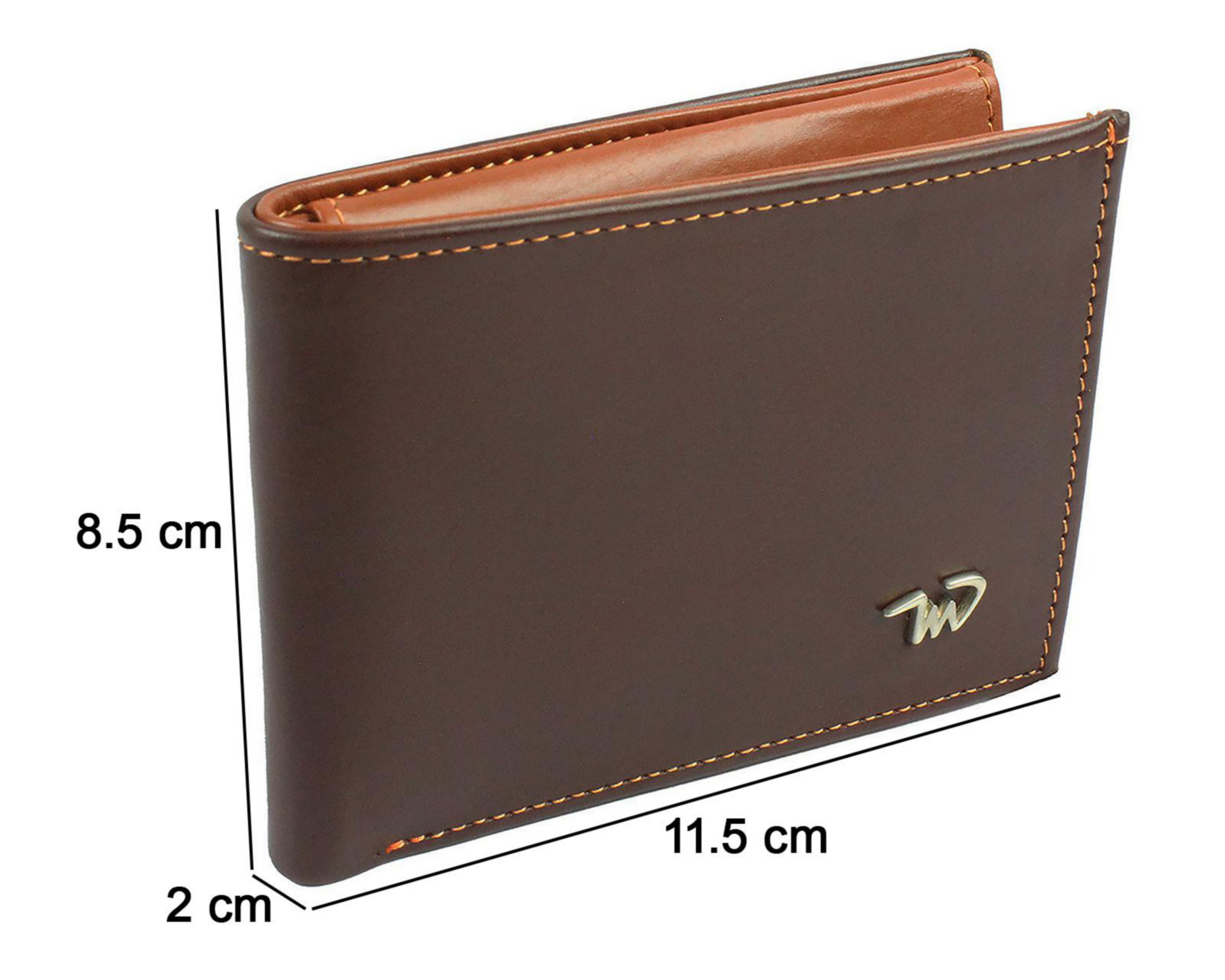 Foto 7 pulgar | Cartera de Piel para Hombre Michel Domit Café