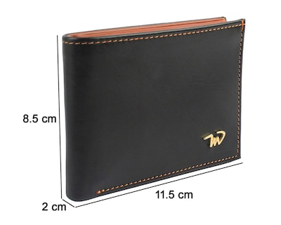 Foto 6 | Cartera de Piel para Hombre Michel Domit Negra