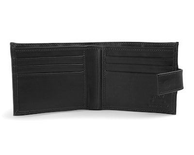 Foto 3 | Cartera de Piel para Hombre Michel Domit Negra