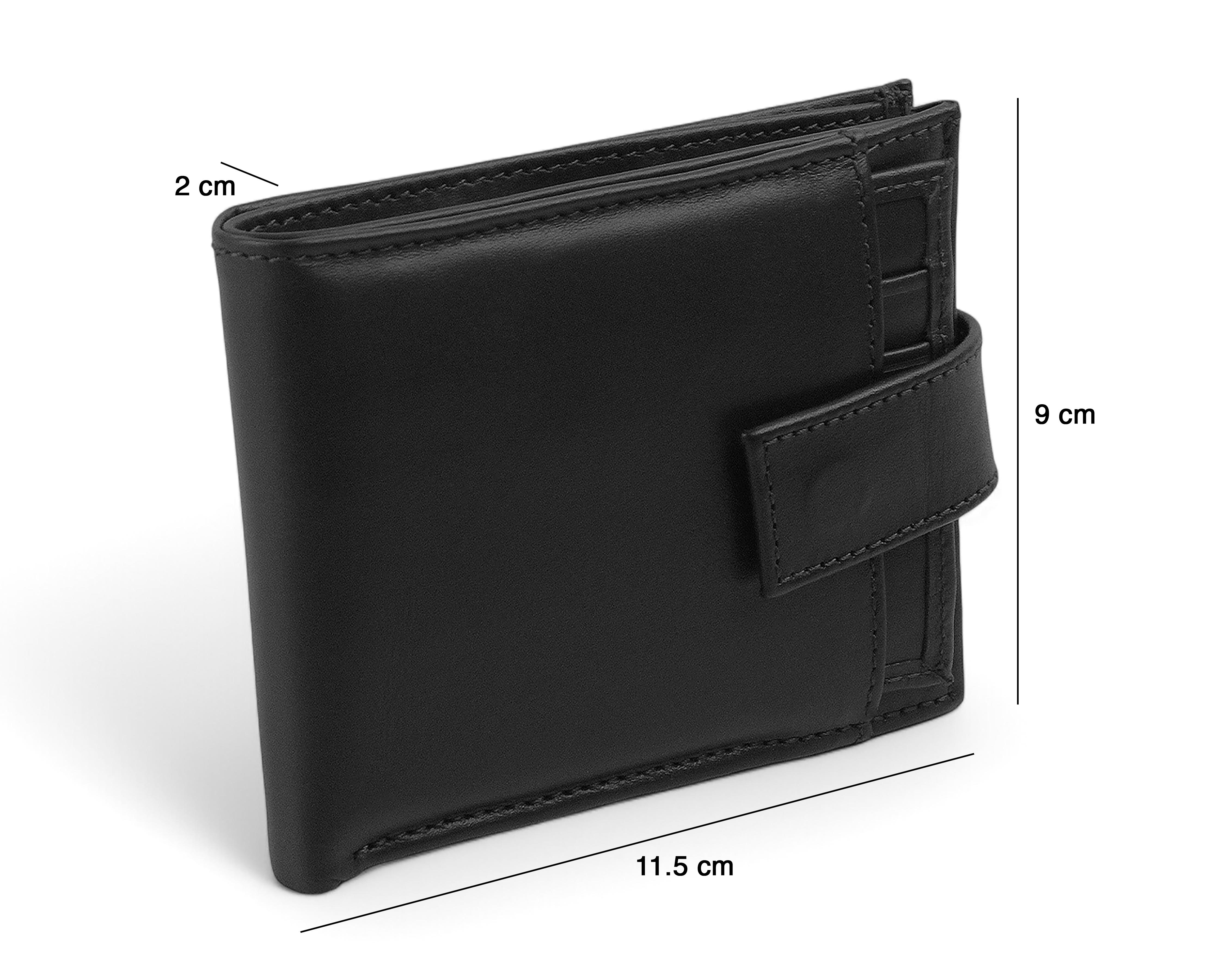 Foto 7 pulgar | Cartera de Piel para Hombre Michel Domit Negra