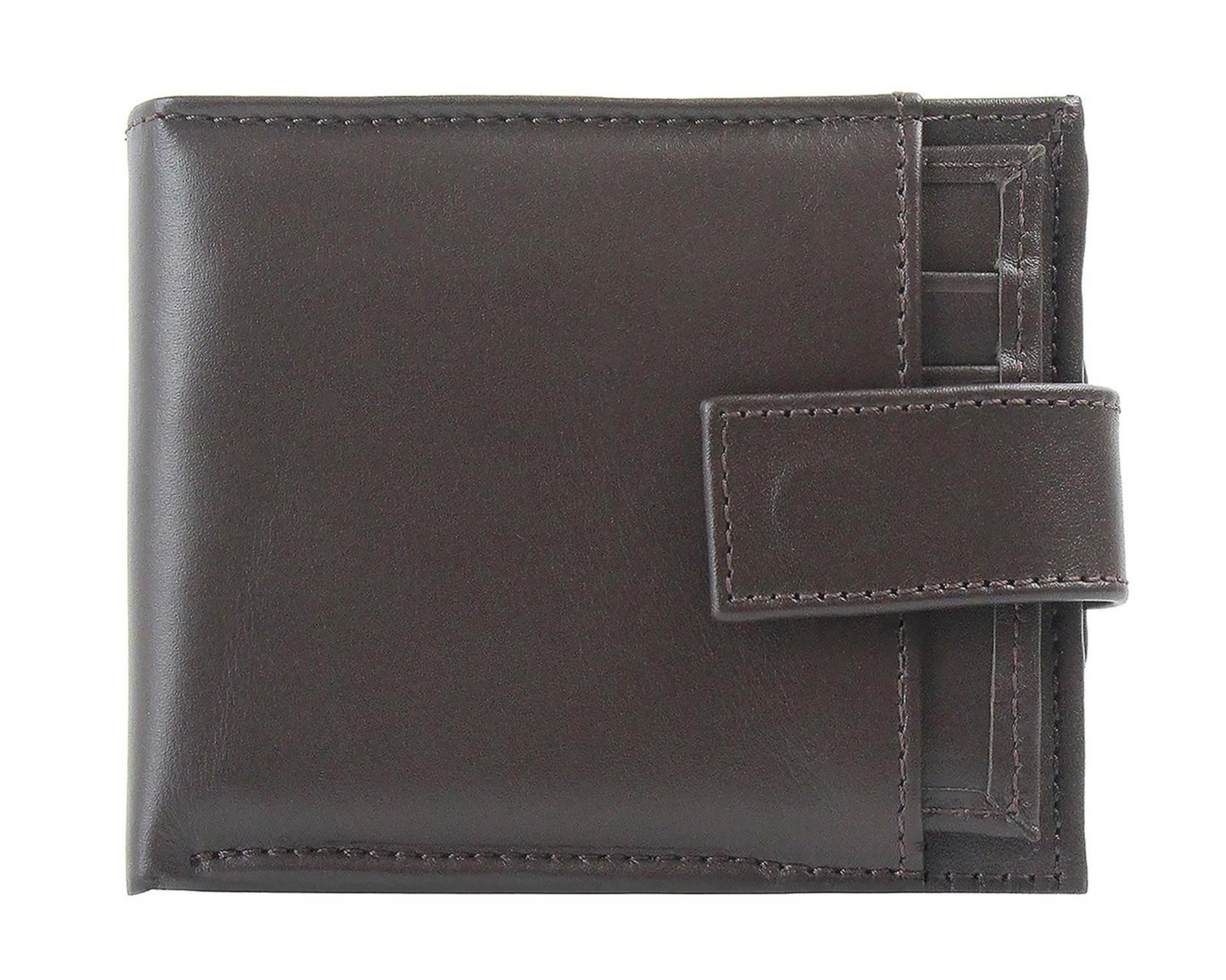 Foto 2 pulgar | Cartera de Piel para Hombre Michel Domit Café