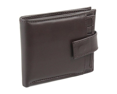 Foto 2 | Cartera de Piel para Hombre Michel Domit Café