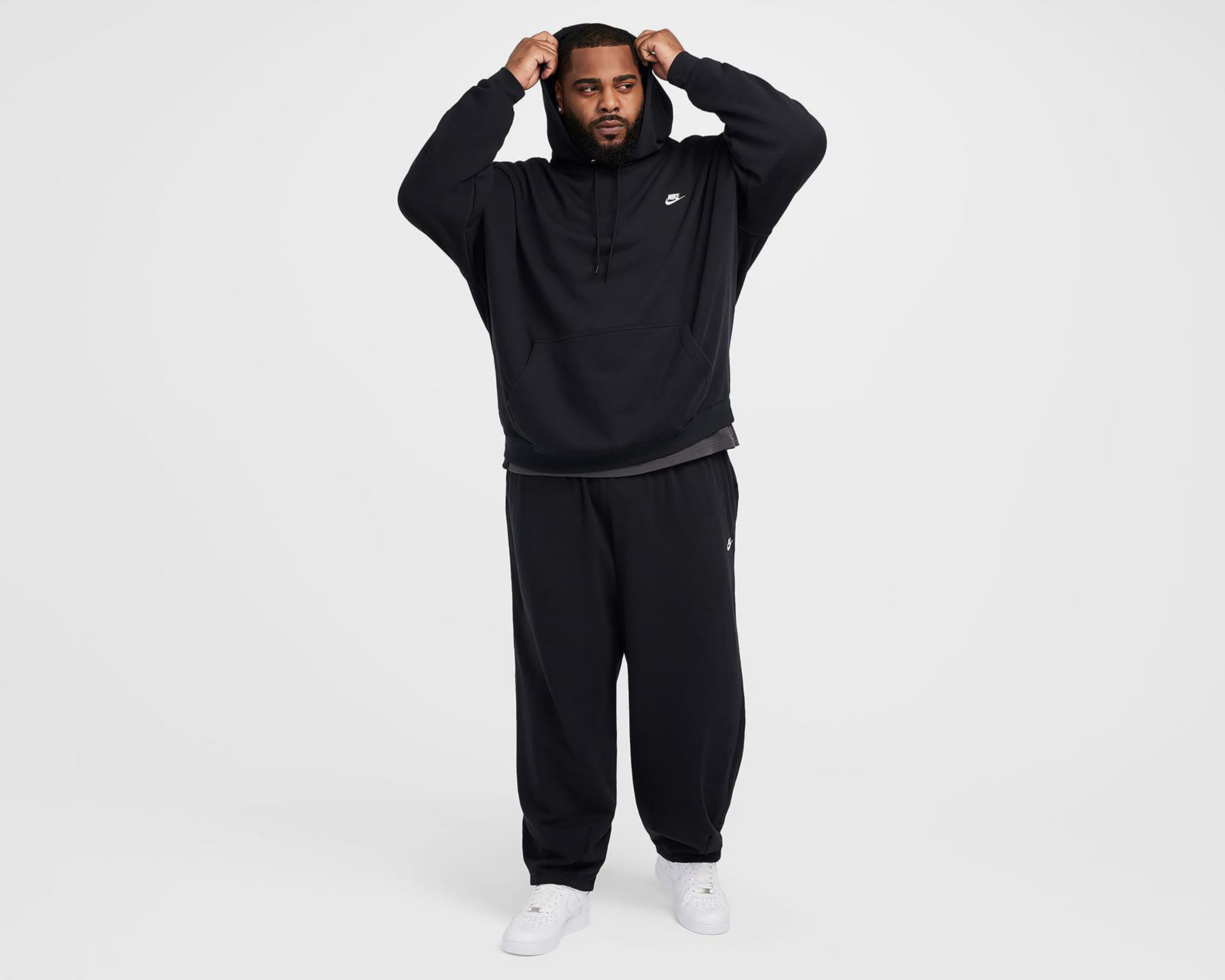 Foto 8 pulgar | Sudadera Deportiva Nike Club Fleece para Hombre