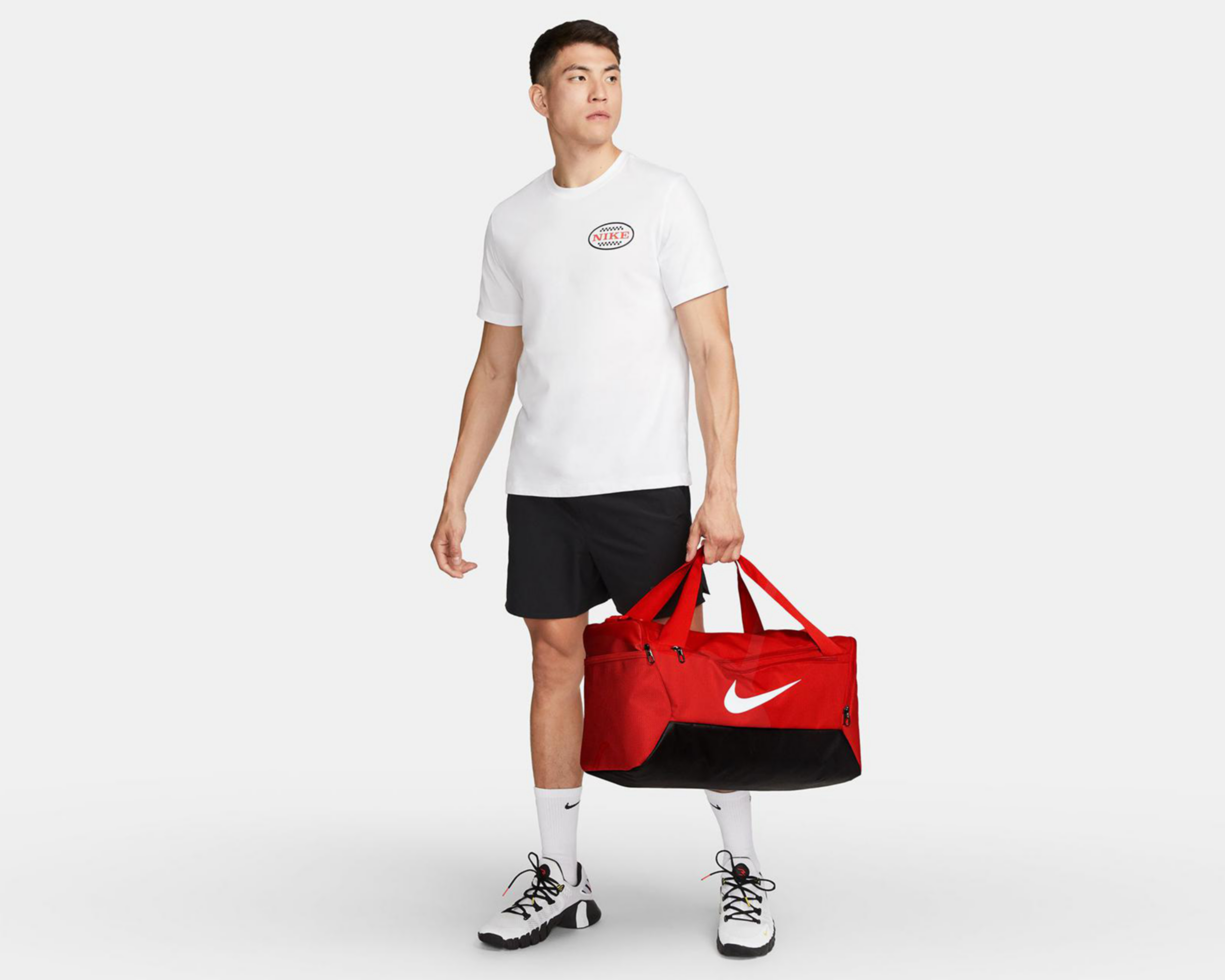 Foto 10 pulgar | Maleta Deportiva Nike Brasilia Roja