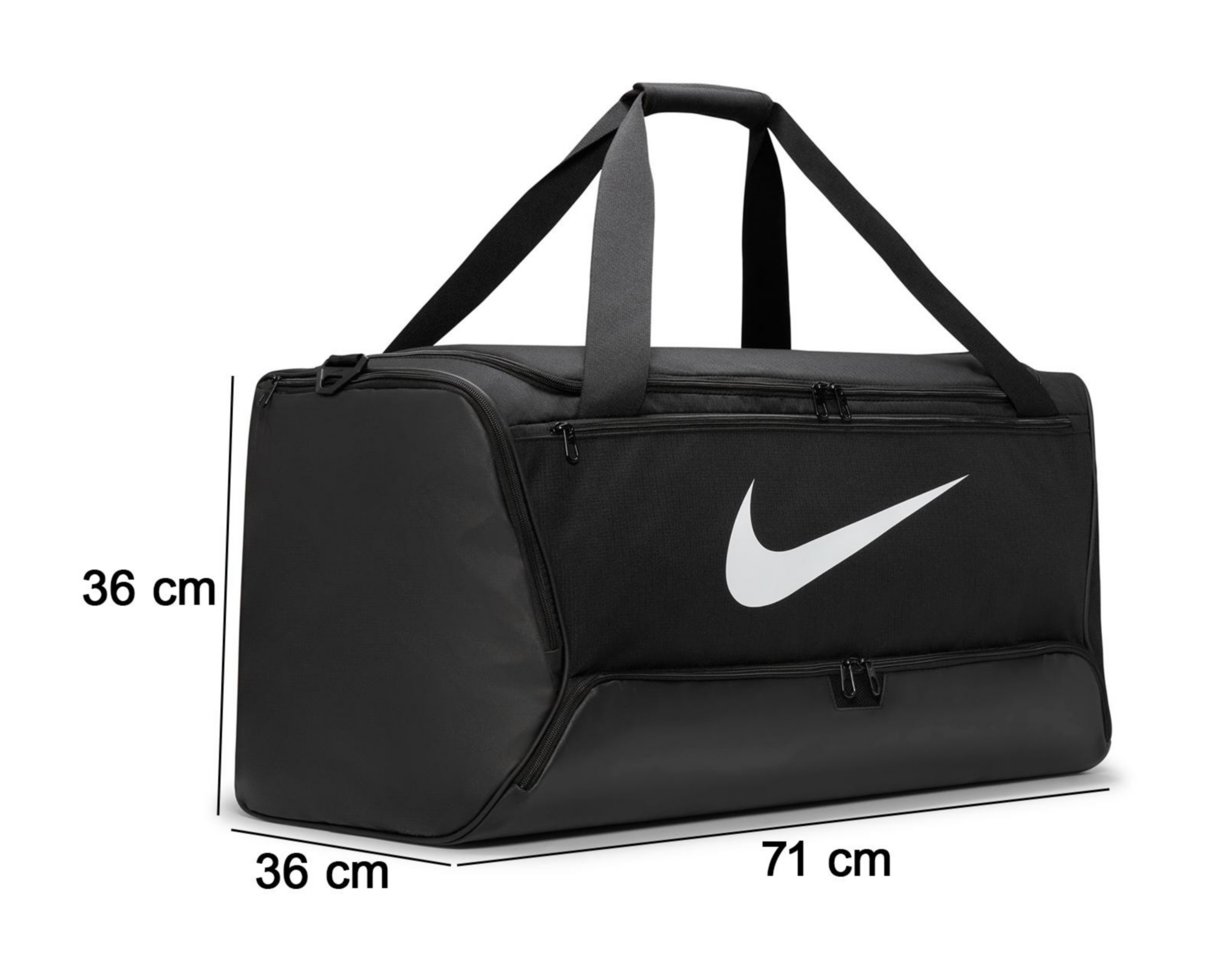 Foto 11 pulgar | Maleta Deportiva Nike Academy Team Negra