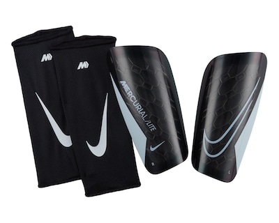 Foto 1 | Espinilleras para Futbol Nike Mercurial Lite Negras Medianas